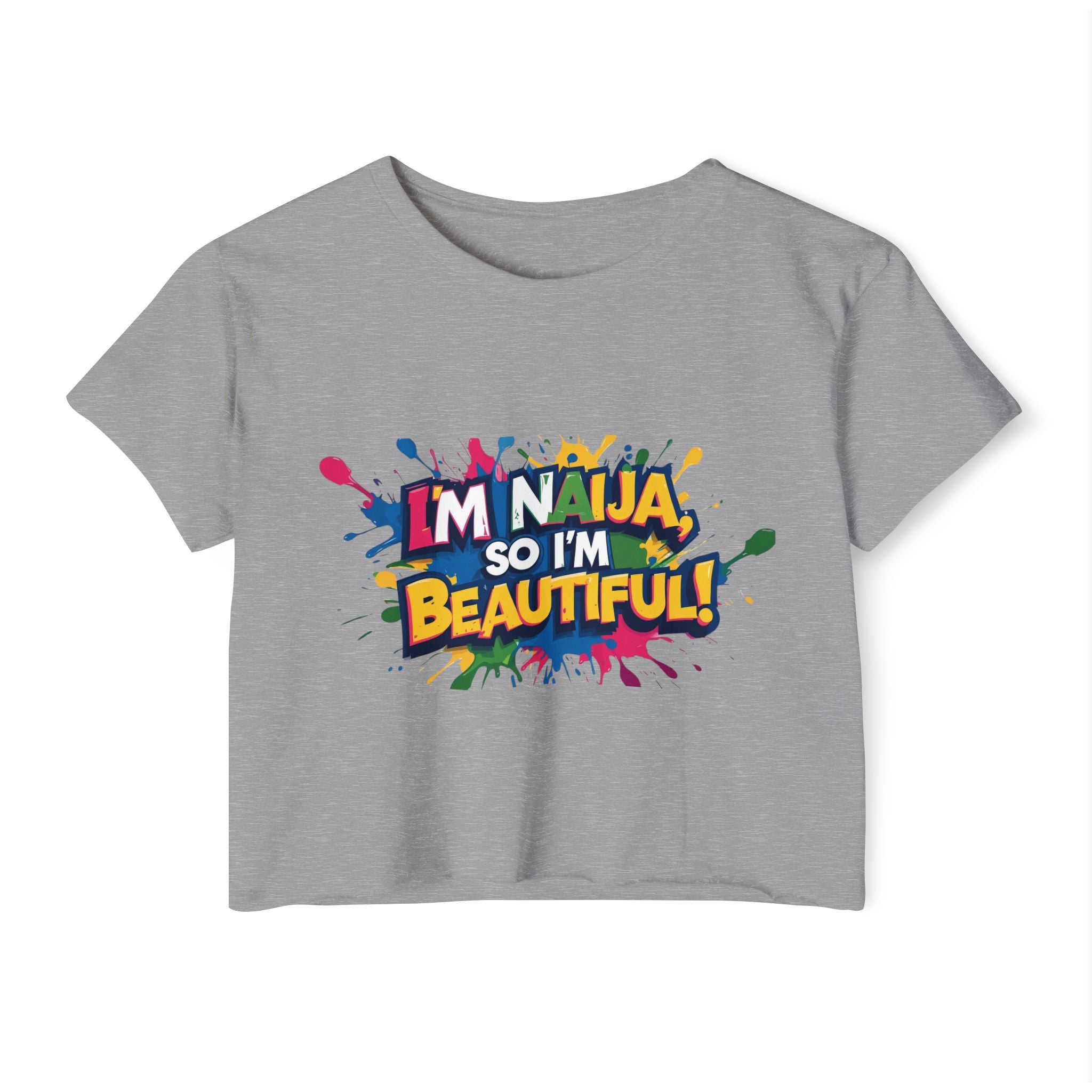 I'm Naija so I'm Beautiful, Cotton T-shirt