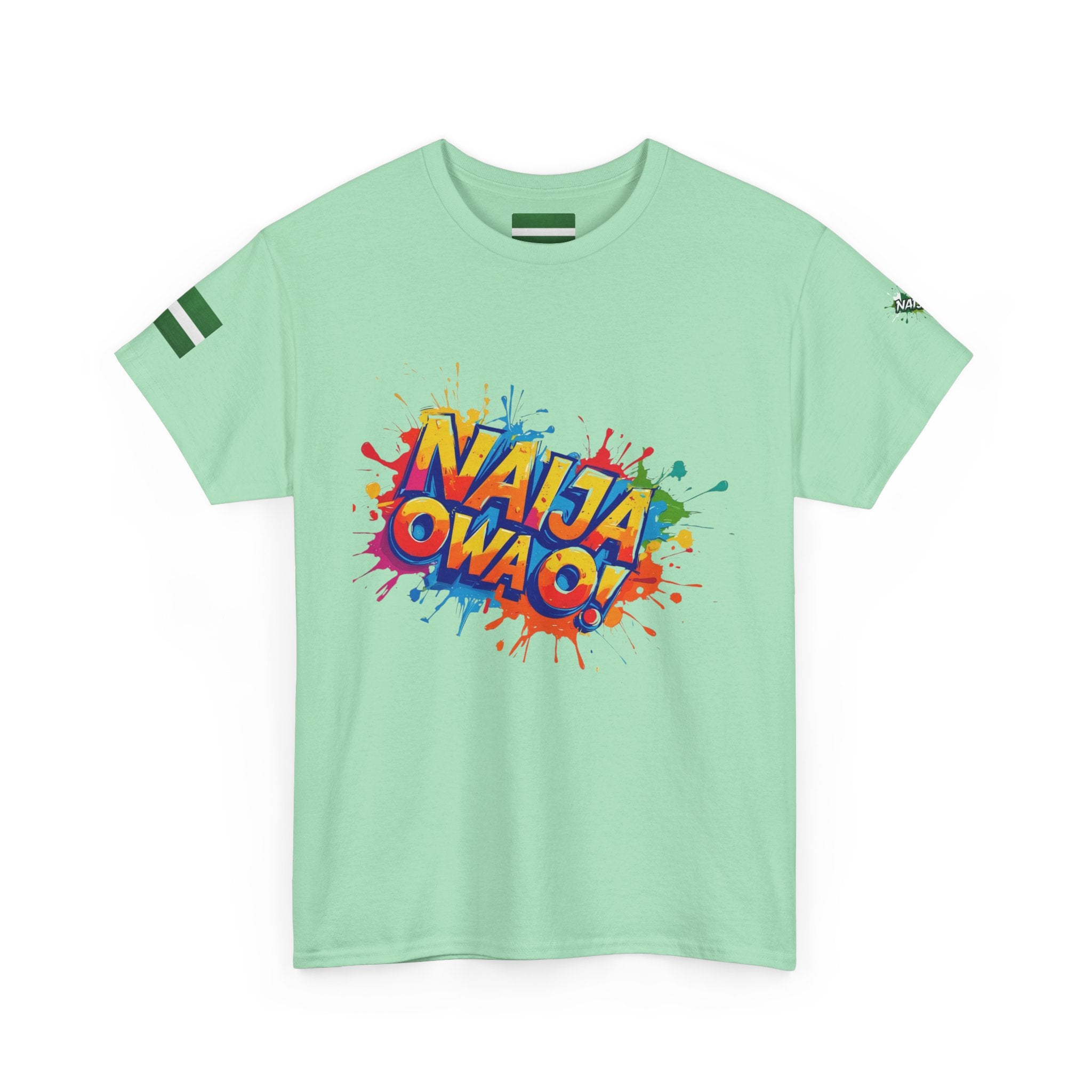 Naija, Owa O,  Unisex Cotton T-shirt