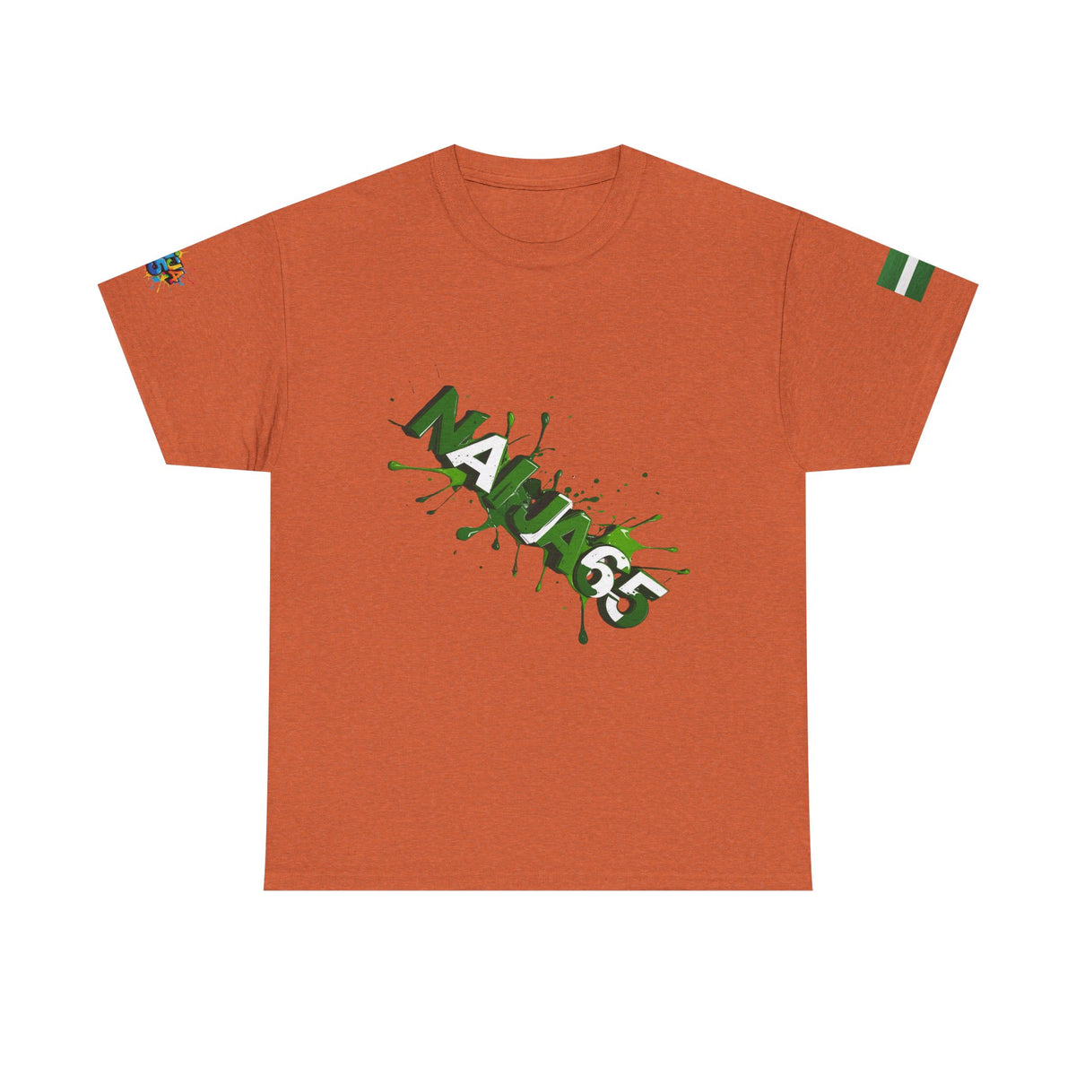 Naija 65TH INDEPENDENCE - Unisex Cotton T-shirt