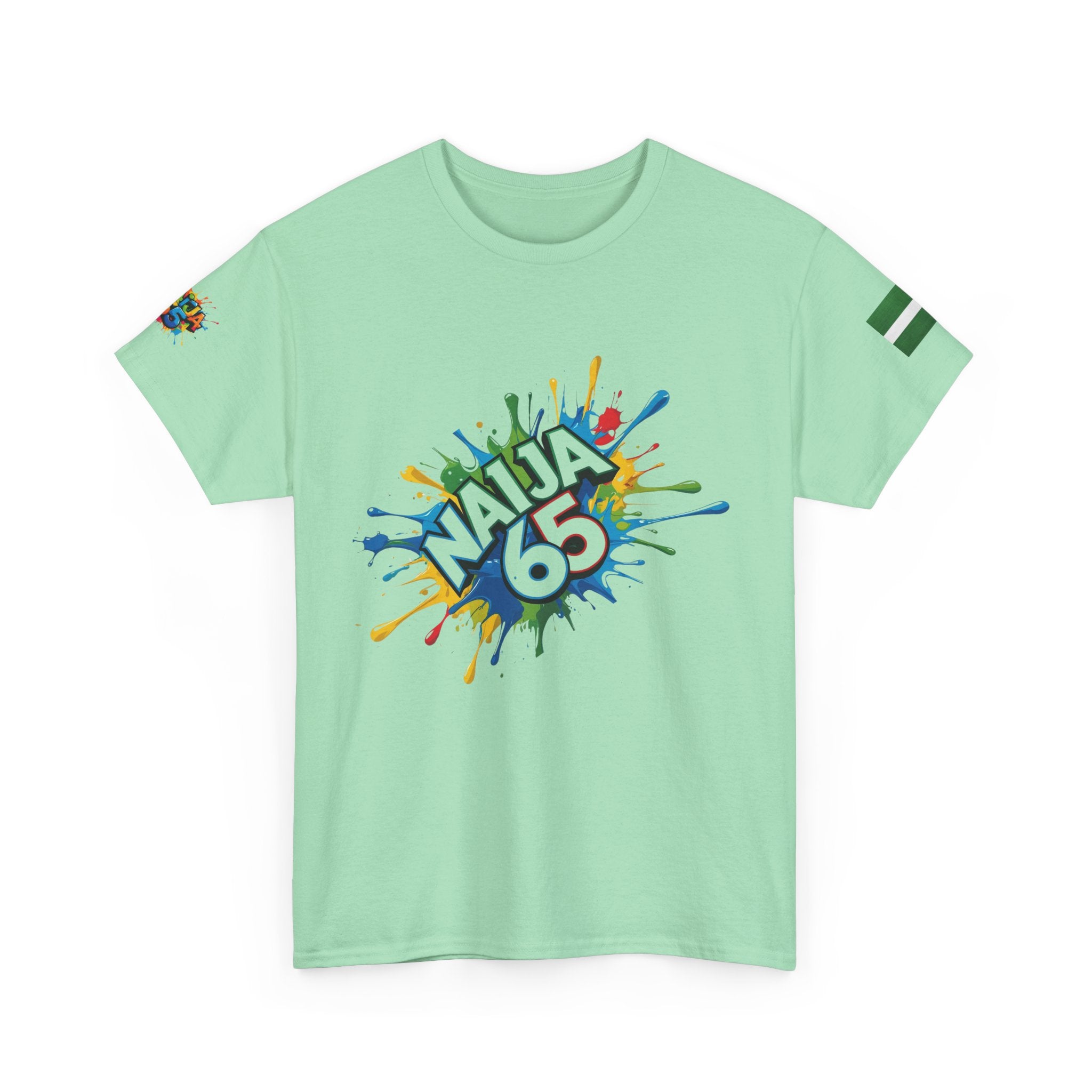 Naija 65TH Independence Unisex Cotton T-shirt