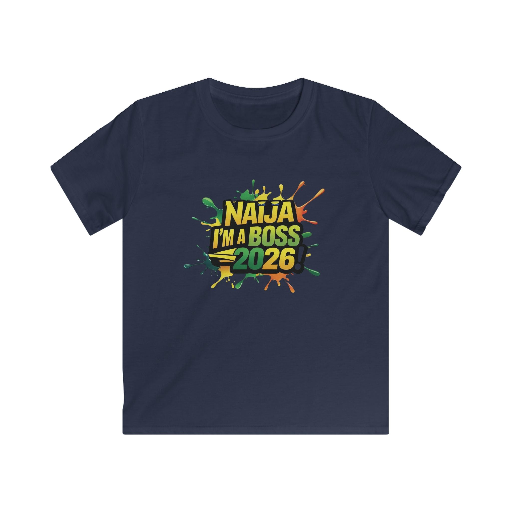 Naija I'm a Boss 2026, Kids Unisex T-shirt