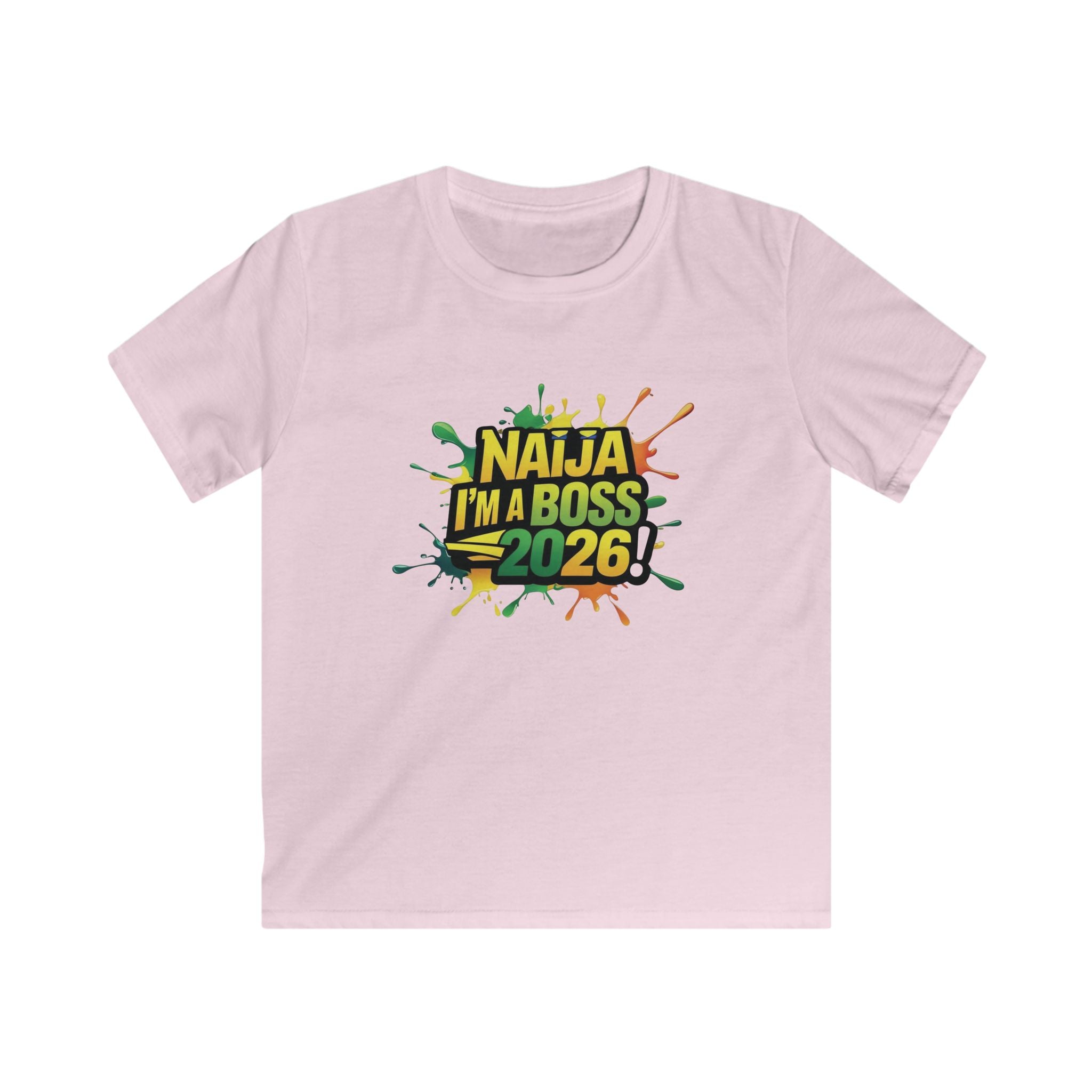 Naija I'm a Boss 2026, Kids Unisex T-shirt