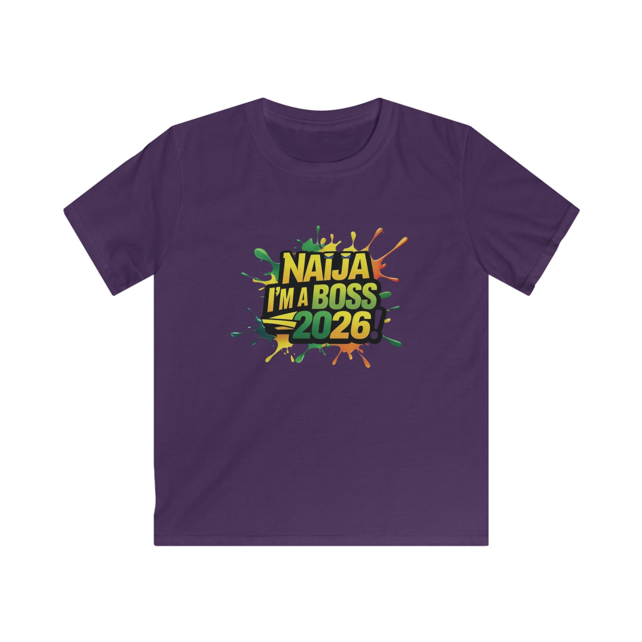 Naija I'm a Boss 2026, Kids Unisex T-shirt