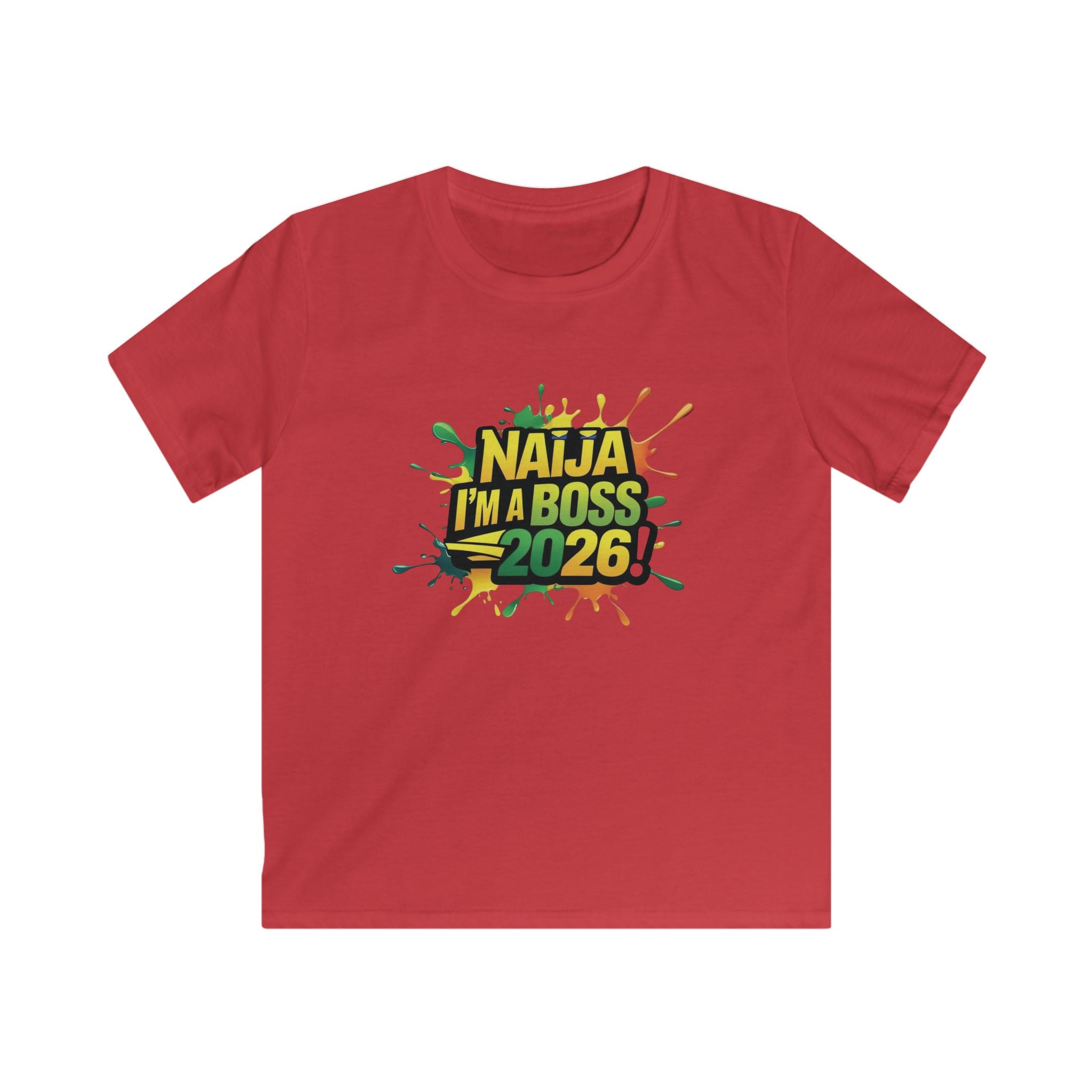 Naija I'm a Boss 2026, Kids Unisex T-shirt