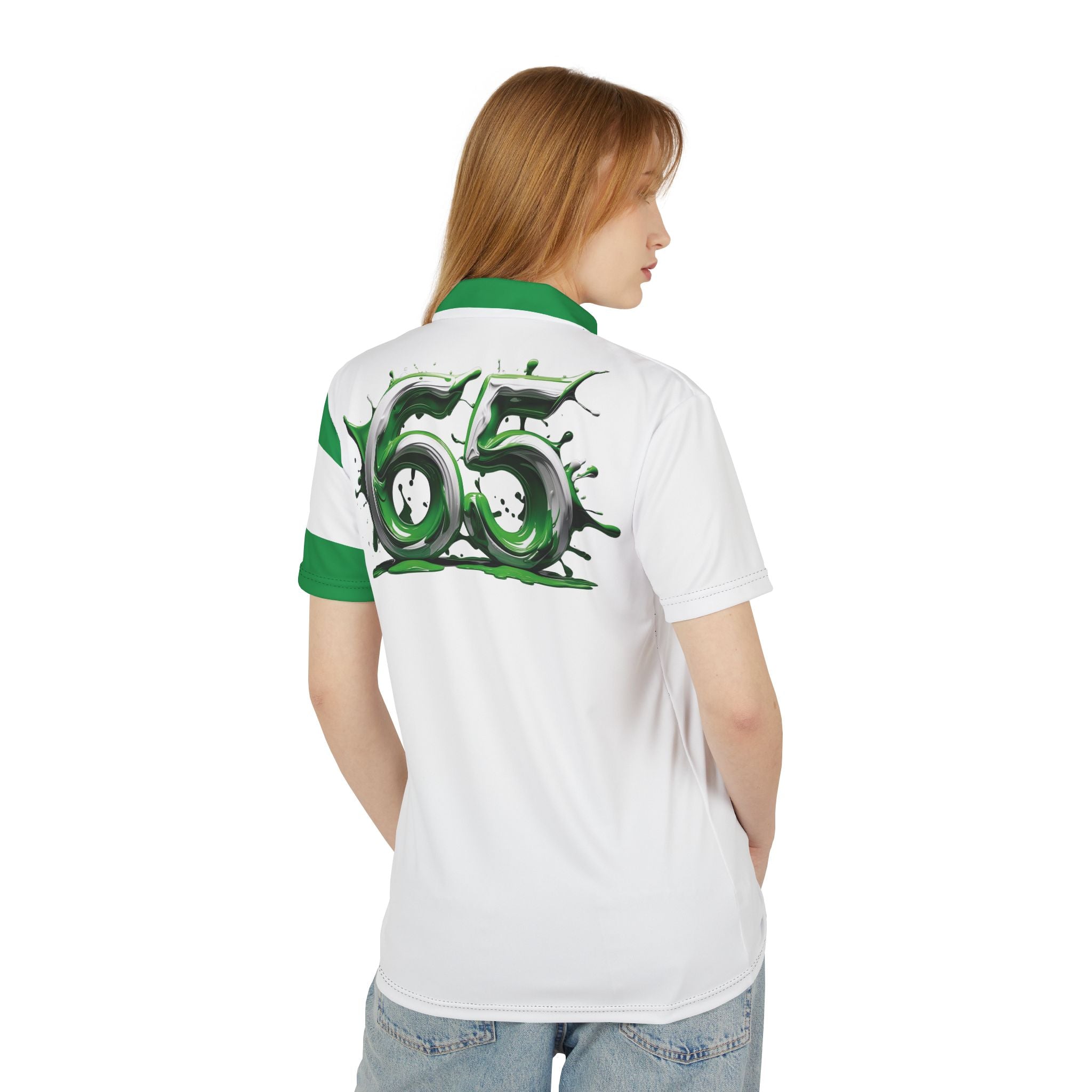 Naija 65th Independence Day, Unisex Polo Shirt