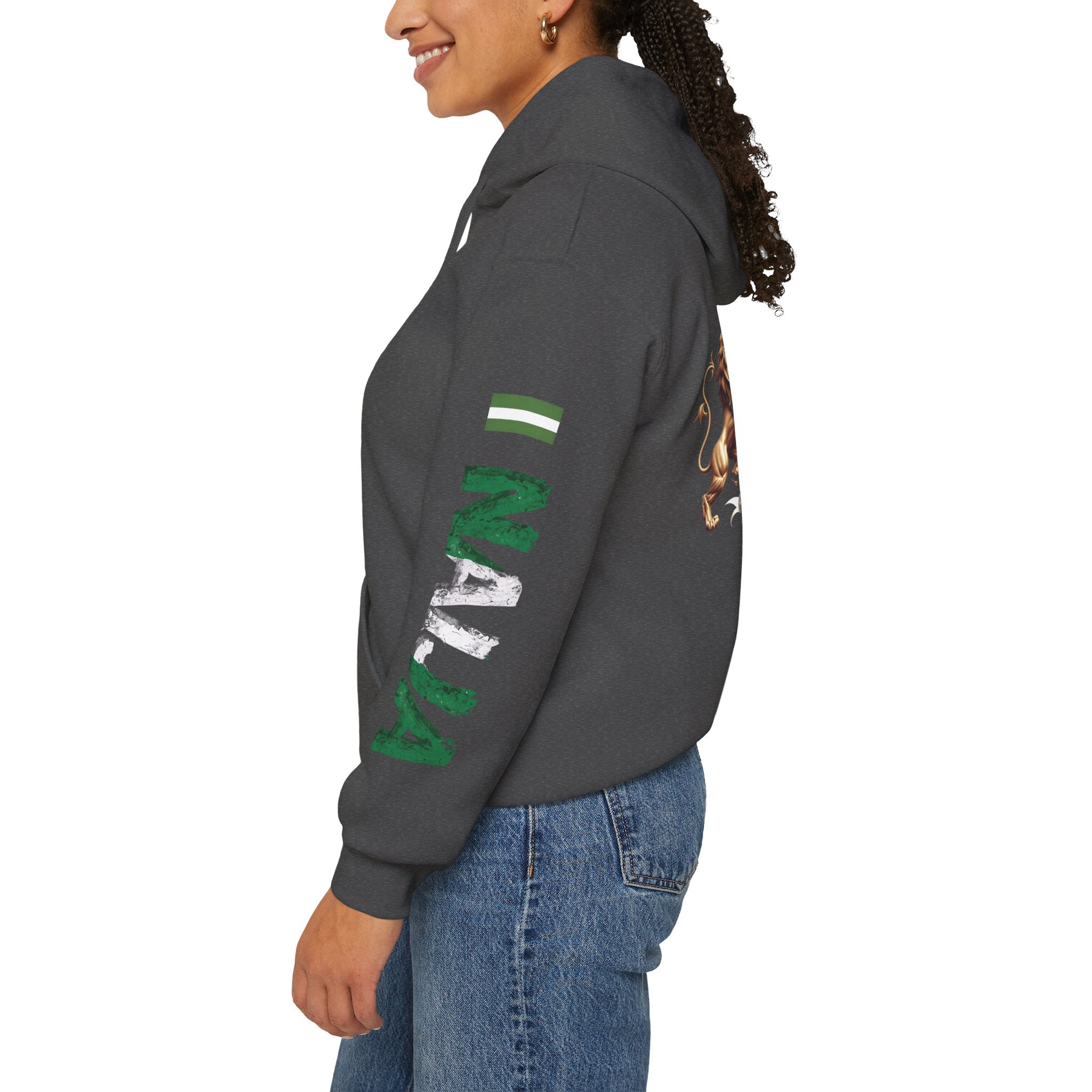 Nigeria- Naija Keep Calm & Hustle Hoodie.