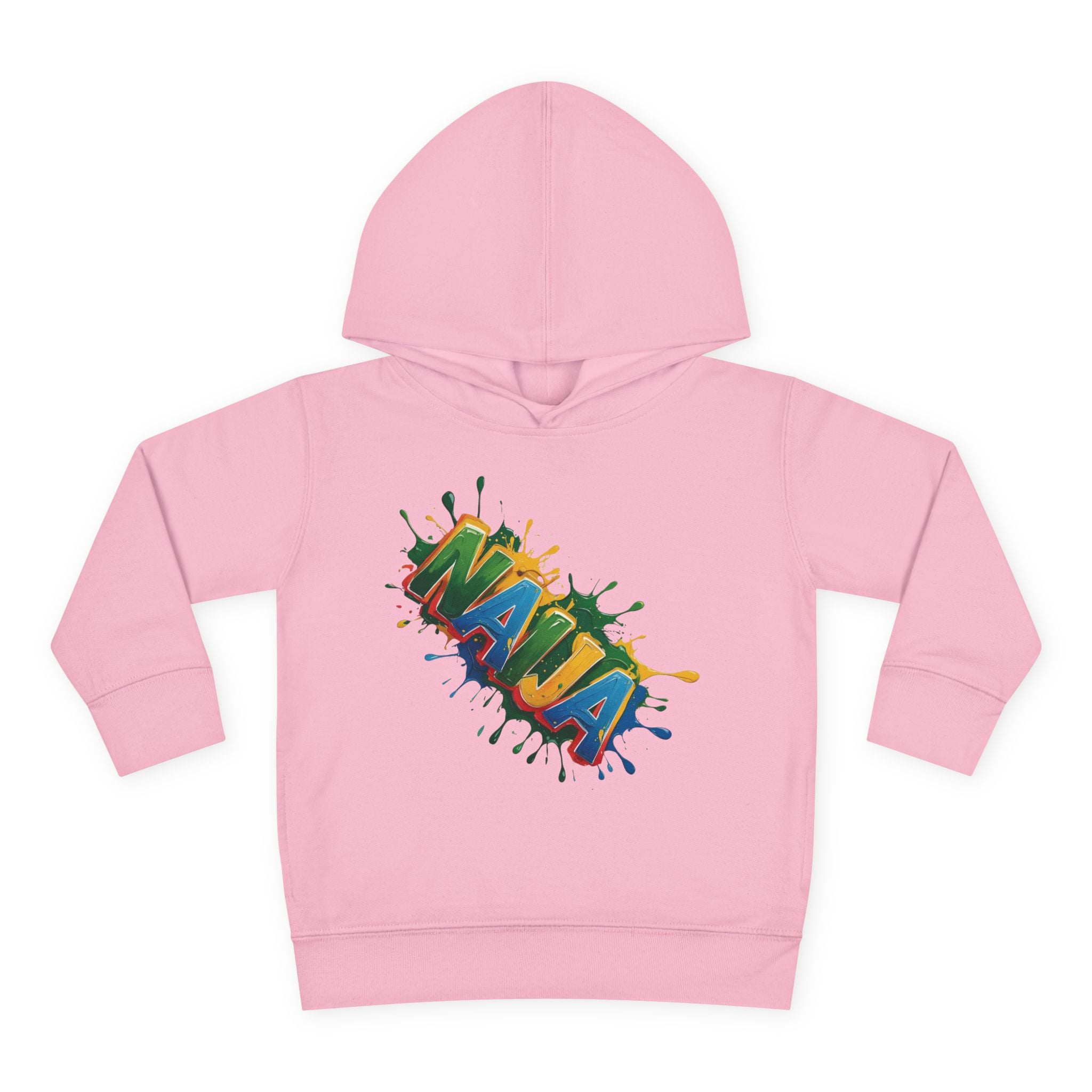Naija No Silver Spoons, Just send Crypto Pink Toddler Pullover Fleece Hoodie - Naija Of Course streetwear fashion