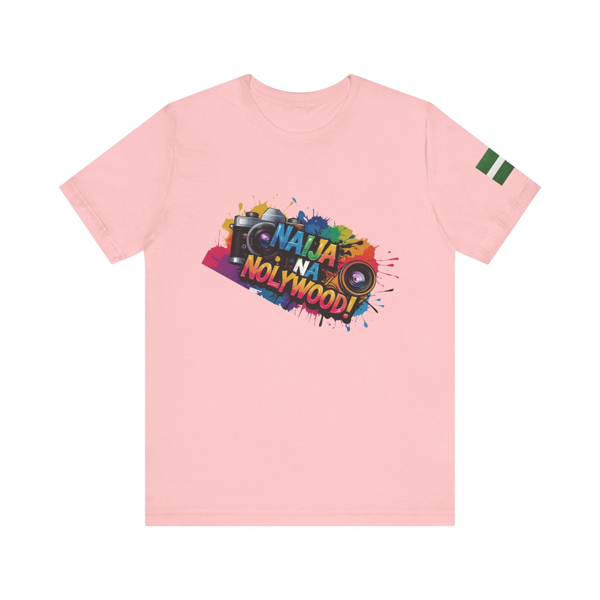 Naija Na Nollywood Unisex T-shirt - Naija Of Course Fashion, Pink