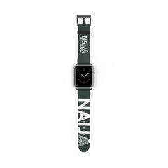 Niaja Of Course Motif, Watch Band for Apple Watch, Wrist 38-41mm - Naija Of Course Fashion