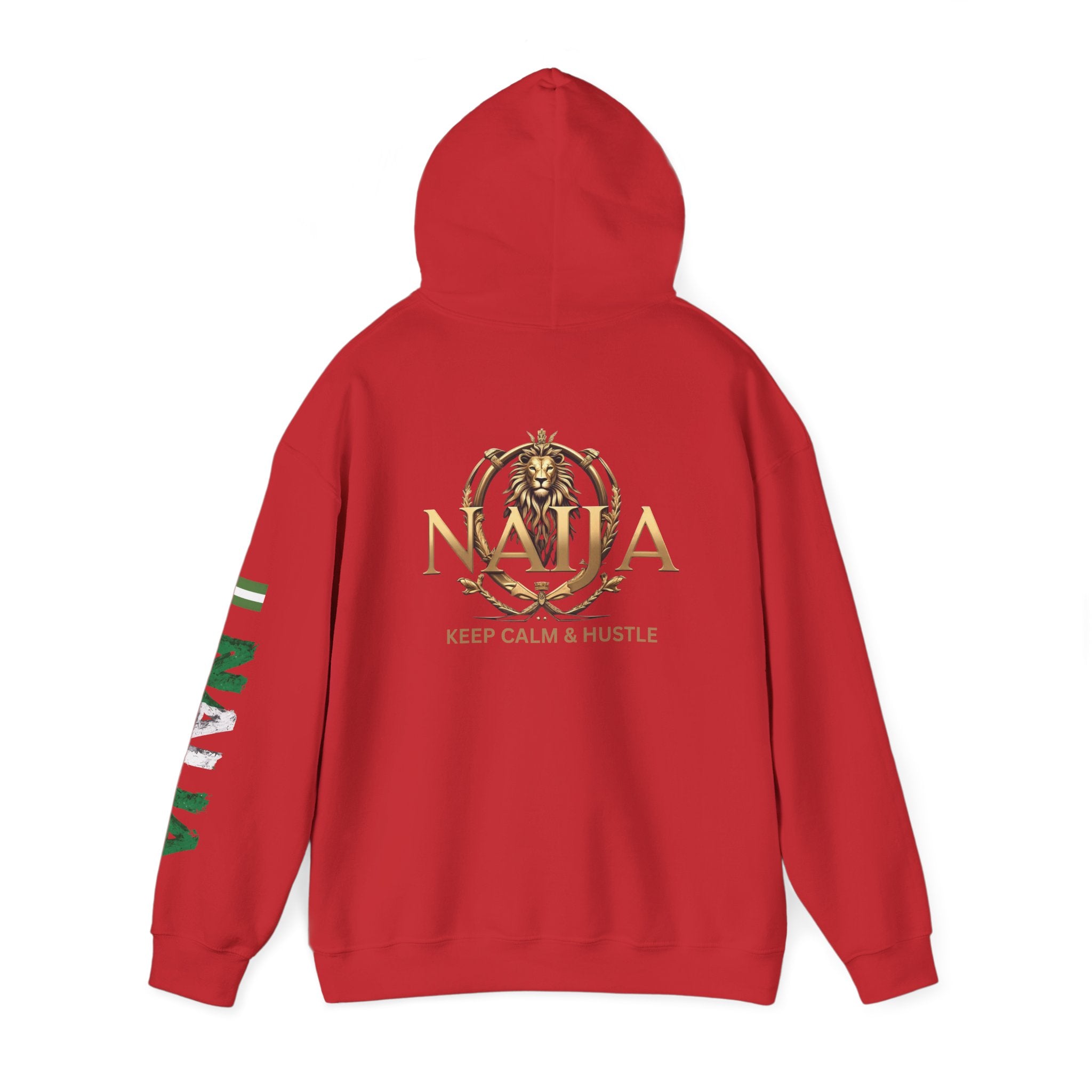 Naija Keep Calm & Hustle Hoodie