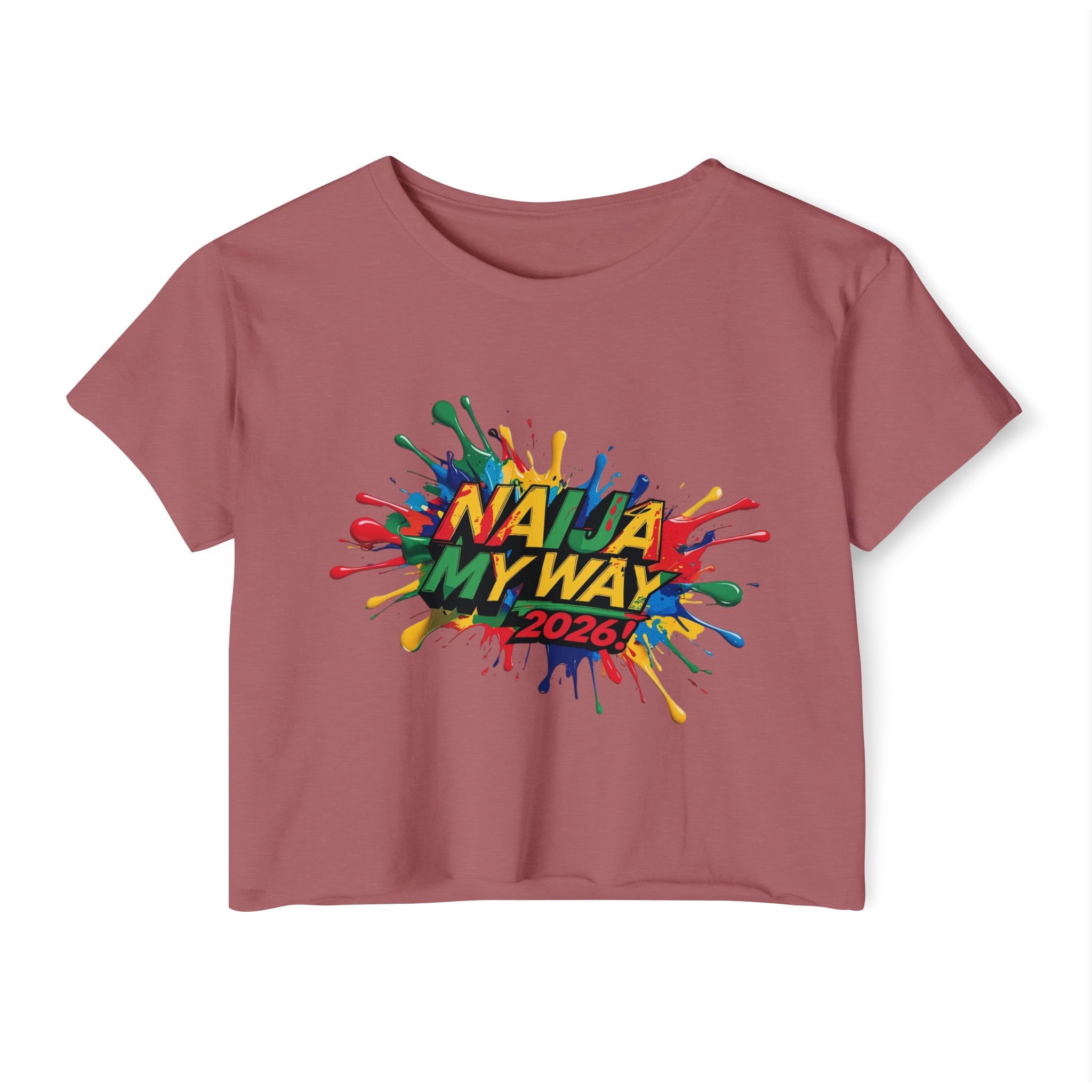 Naija My Way 2026, Women's Crop Top