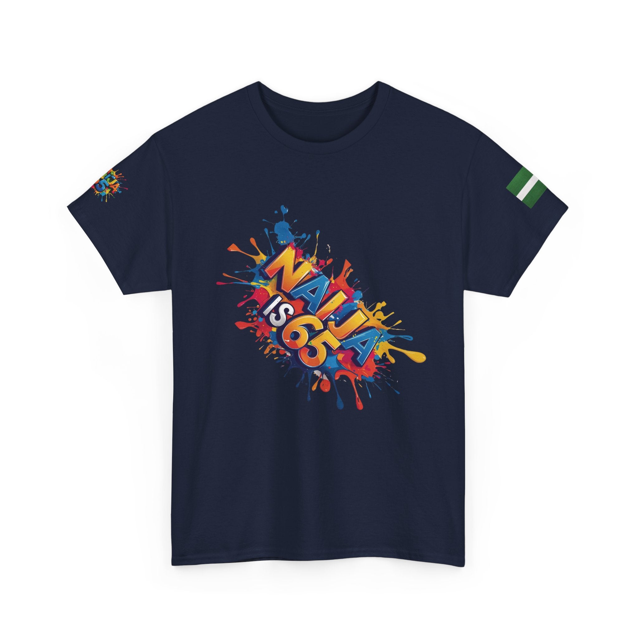 Naija is 65, INDEPENDENCE, Unisex, Cotton T-shirt