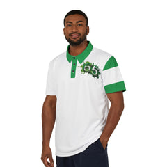 Made In Las GIDI, Naija 65th Independence Day, Unisex Polo Shirt - Naija Of Course streetwear fashion.