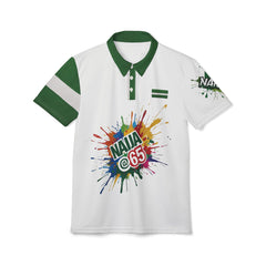Naija At 65, Independence Day, Unisex Polo Shirt