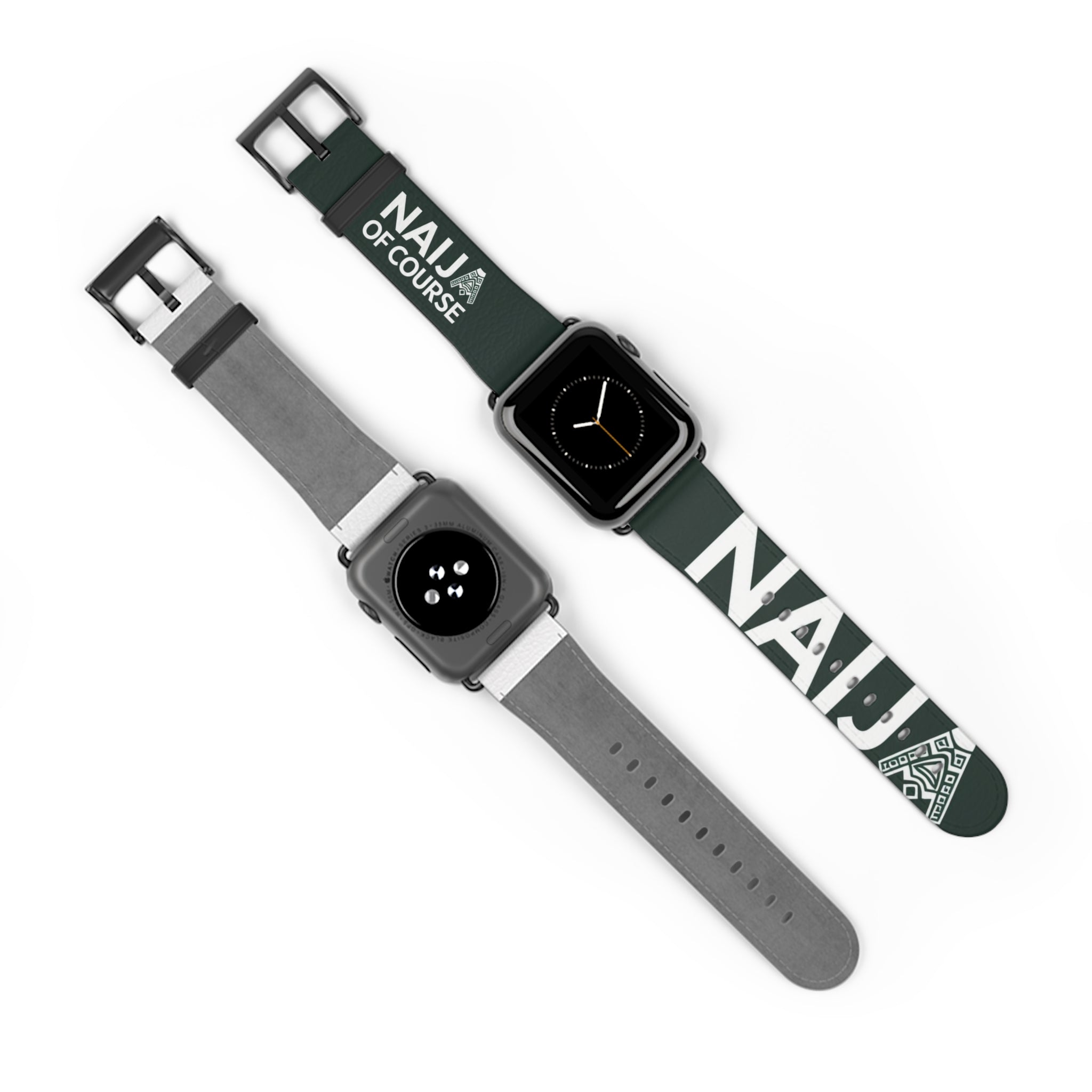 Niaja Of Course Motif, Watch Band for Apple Watch, Wrist 38-41mm