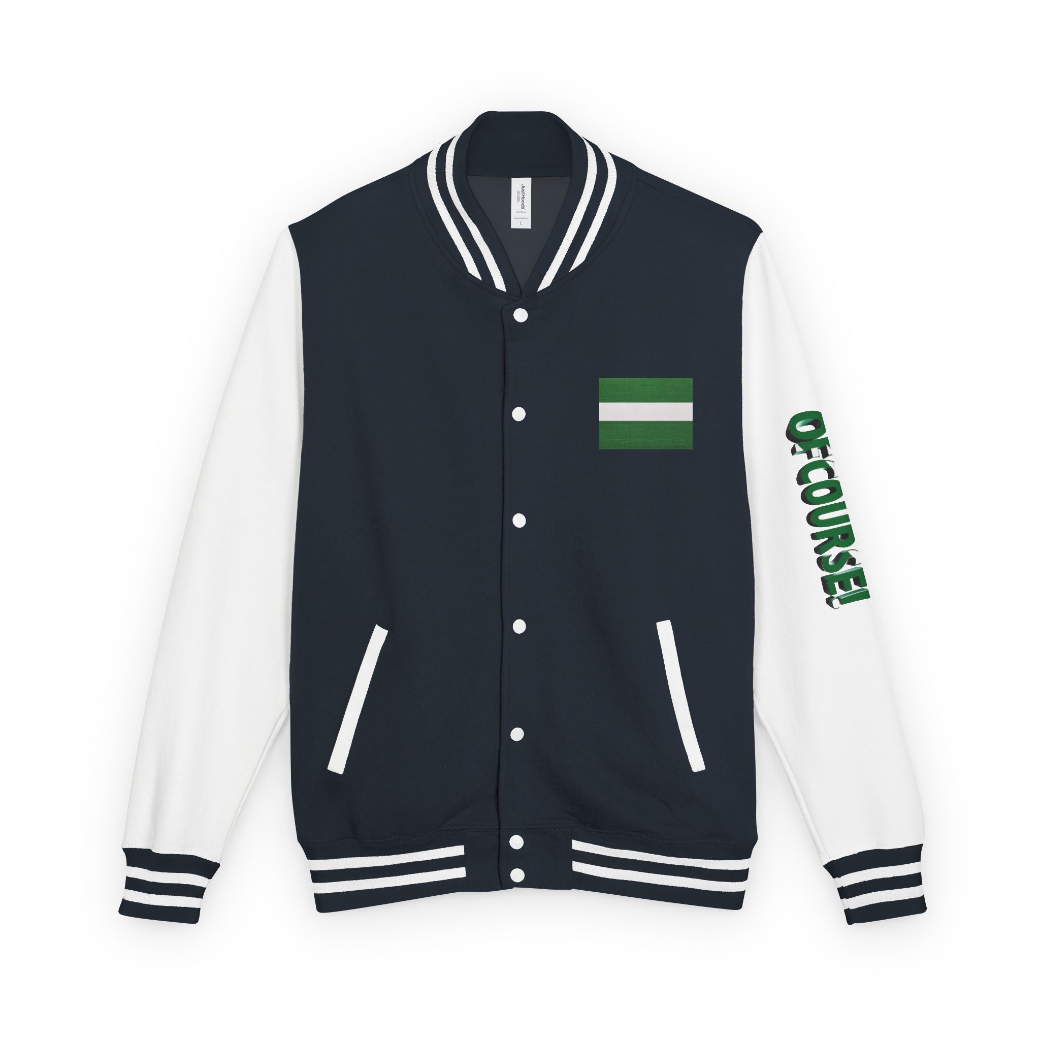 Naija of Course, Unisex Letterman Jacket