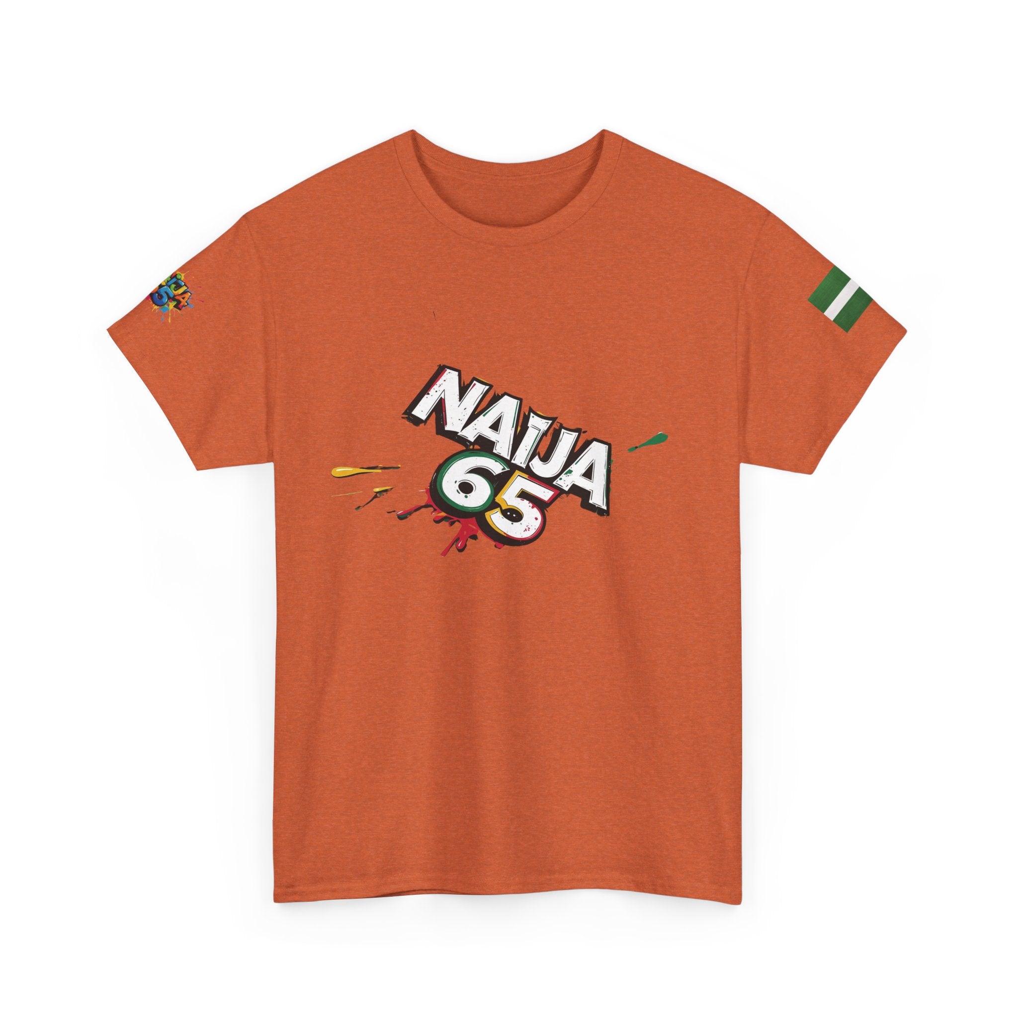Naija 65TH INDEPENDENCE, Unisex Cotton T-shirt