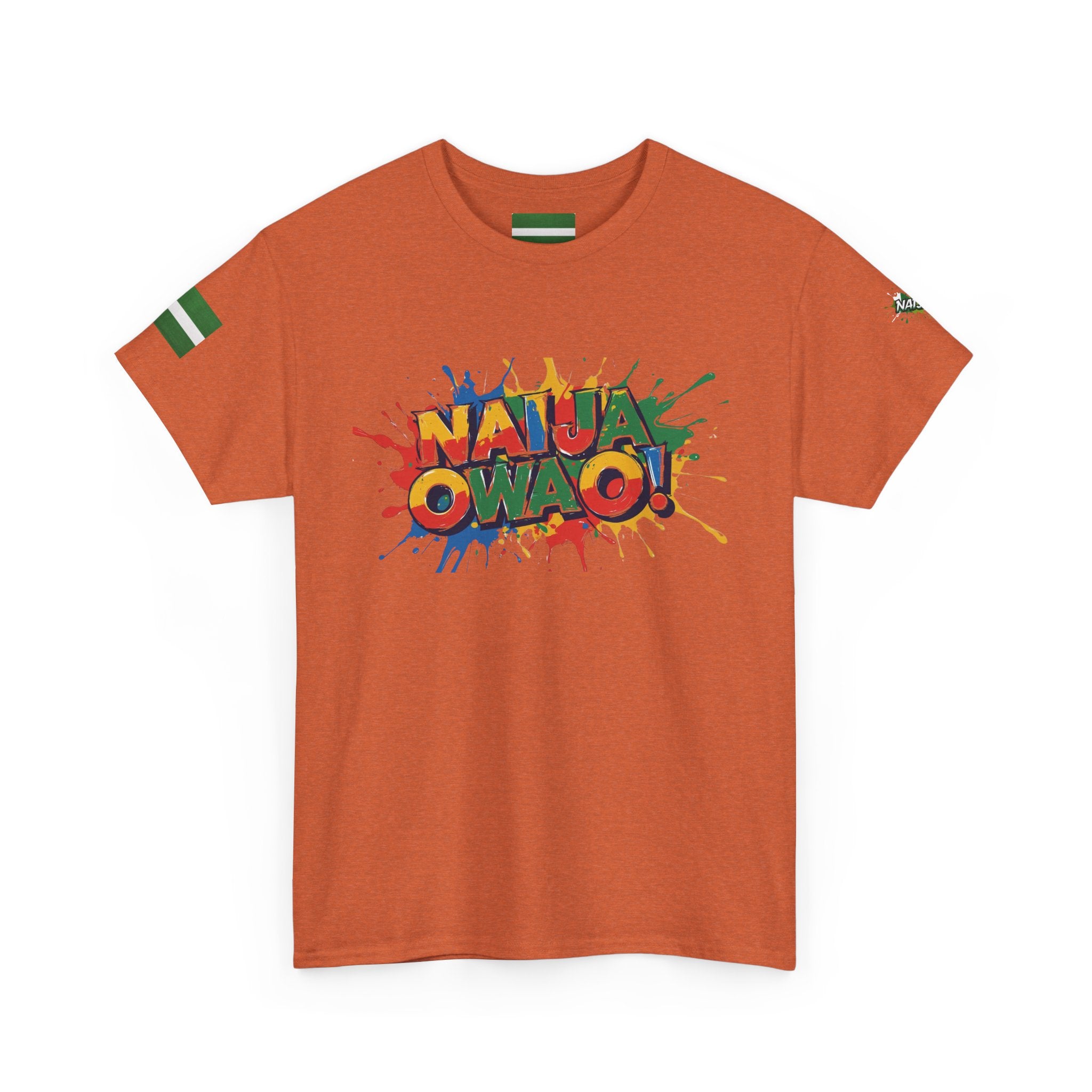 Naija, Owa O, Unisex Cotton T-shirt