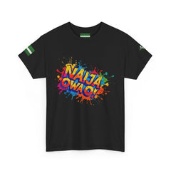 Naija, Owa O,  Unisex Cotton T-shirt
