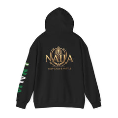 Naija Keep Calm & Hustle Hoodie
