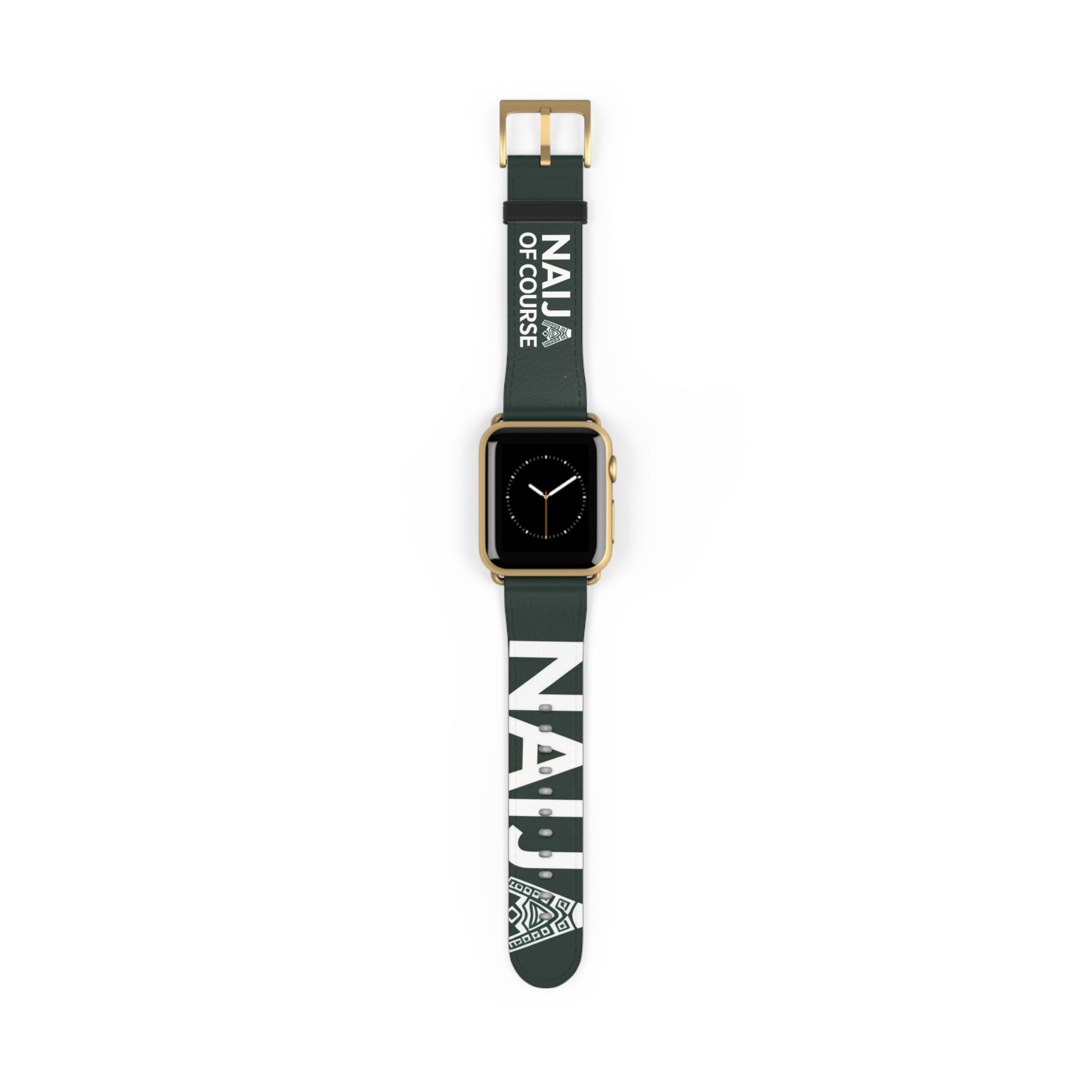 Niaja Of Course Motif, Watch Band for Apple Watch, Wrist 38-41mm