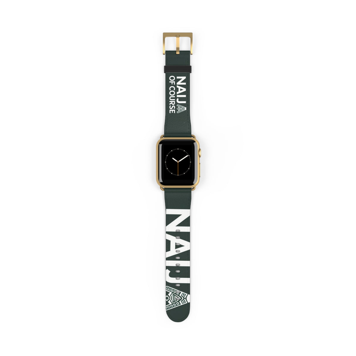 Niaja Of Course Motif, Watch Band for Apple Watch, Wrist 38-41mm