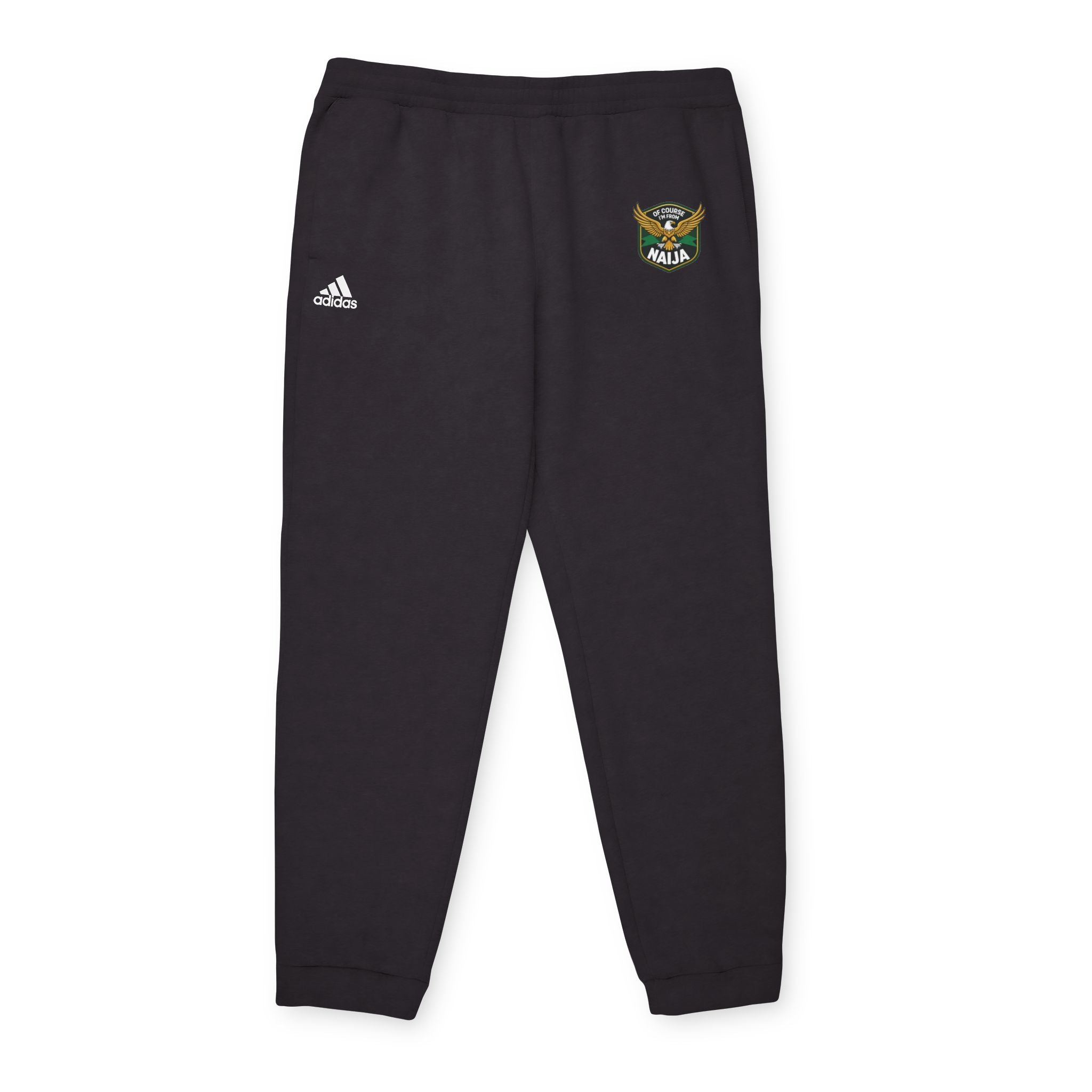 Of Course I'm from Naija motif, Adidas Unisex Joggers