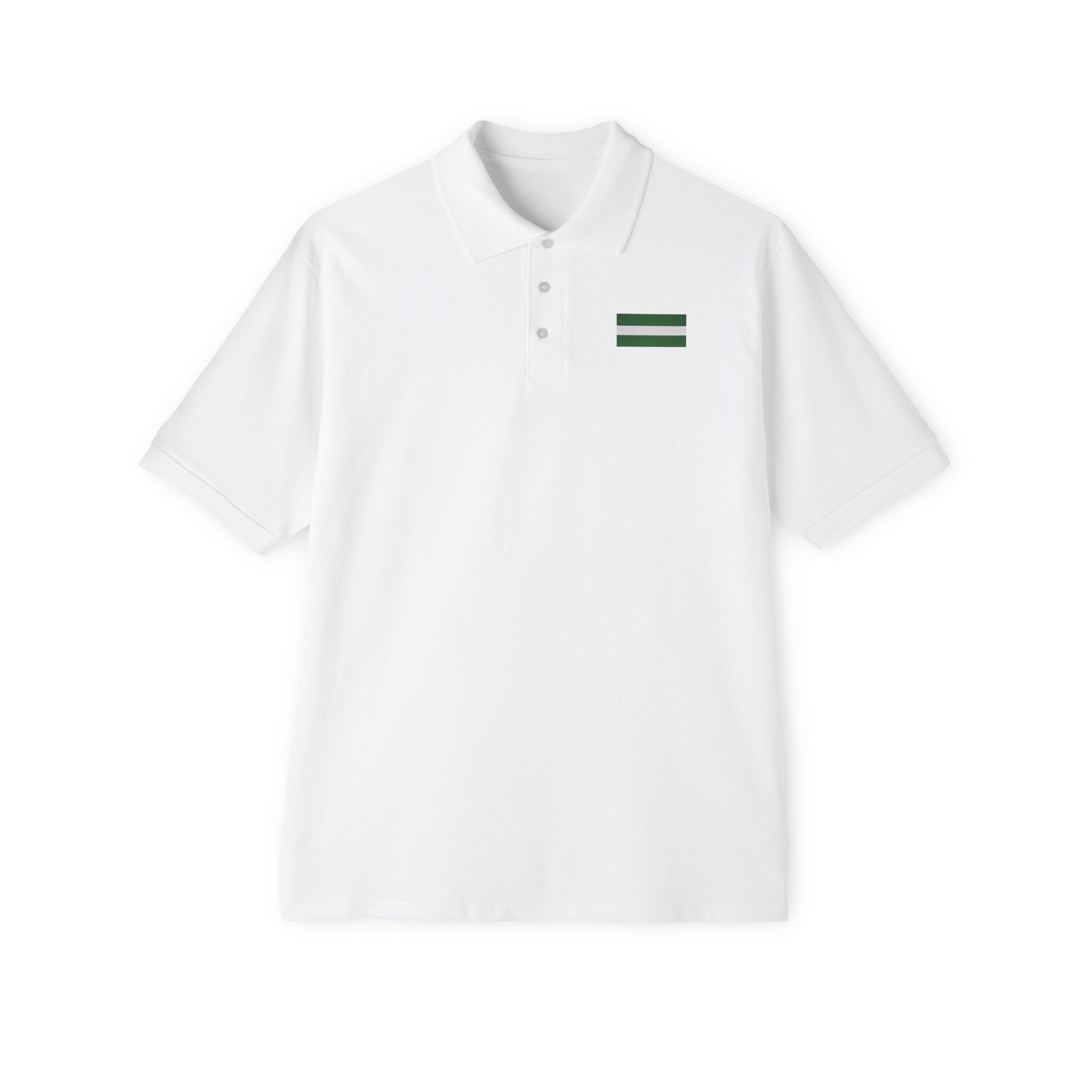 Naija 65th Independence Day, Men's Piqué Polo