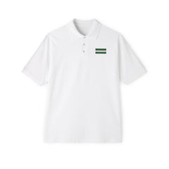 Naija 65th Independence Day, Men's Piqué Polo