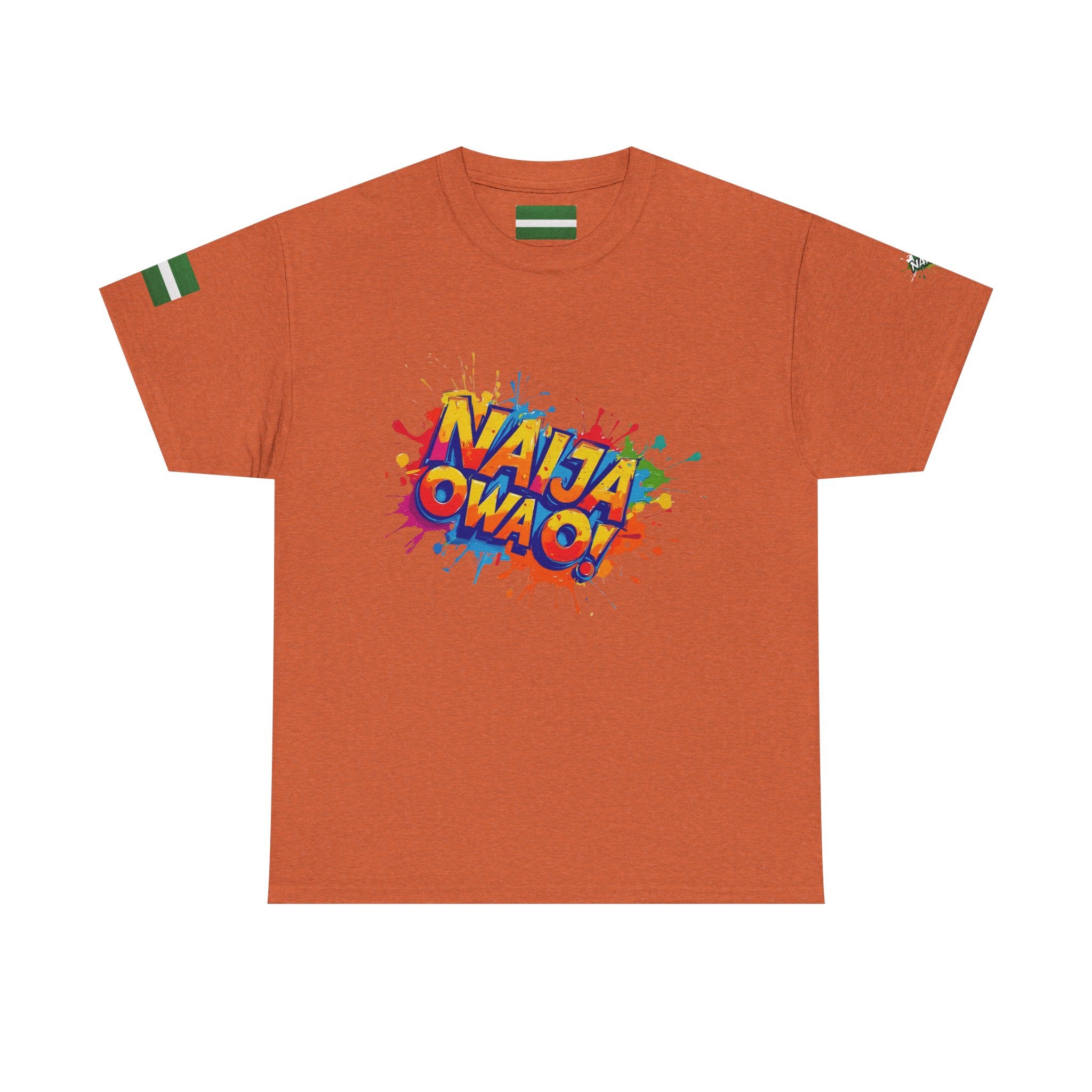 Naija, Owa O,  Unisex Cotton T-shirt