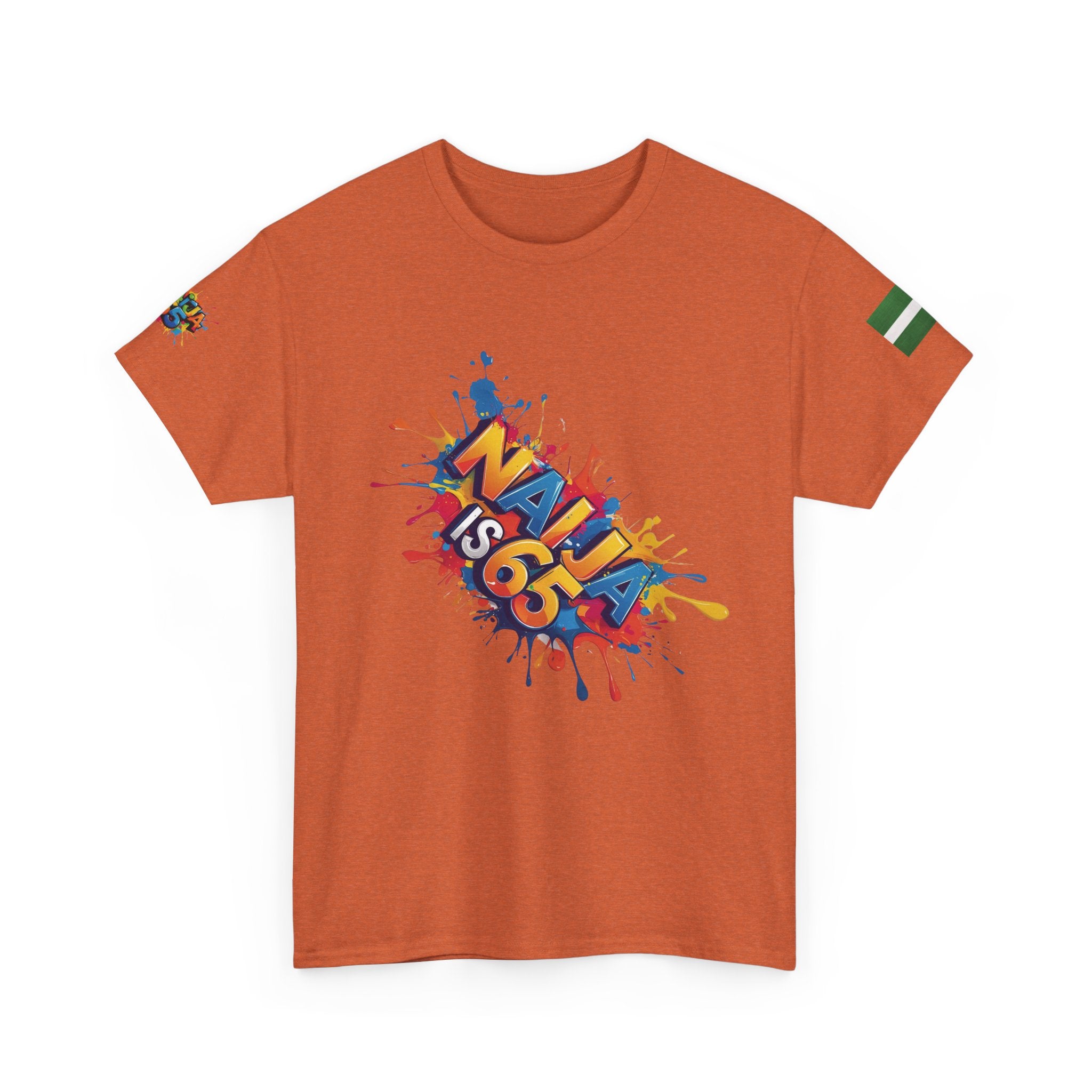 Naija is 65, INDEPENDENCE, Unisex, Cotton T-shirt