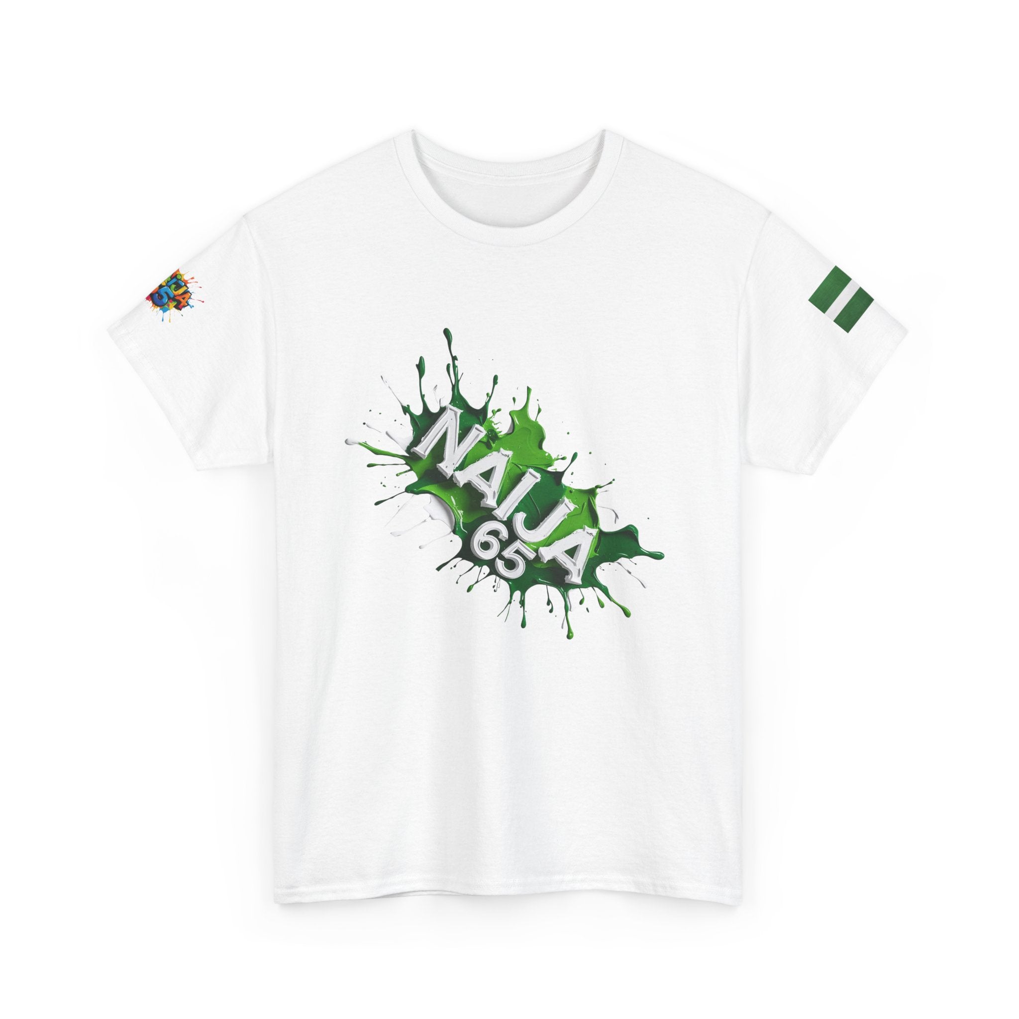 Naija 65TH INDEPENDENCE CELEBRATION, - Unisex Cotton T-shirt