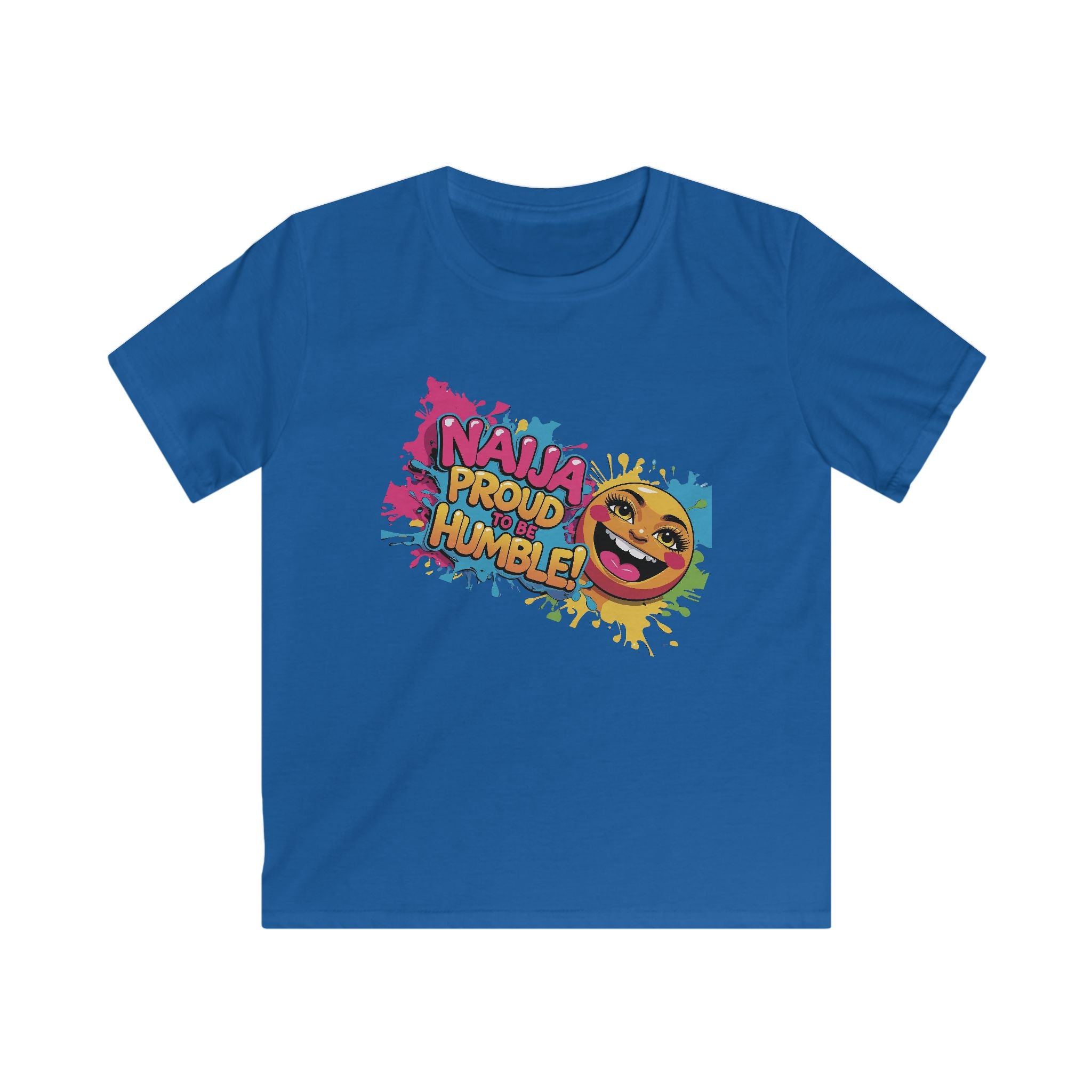 Naija Proud To Be Humble, Kids Unisex T-shirt