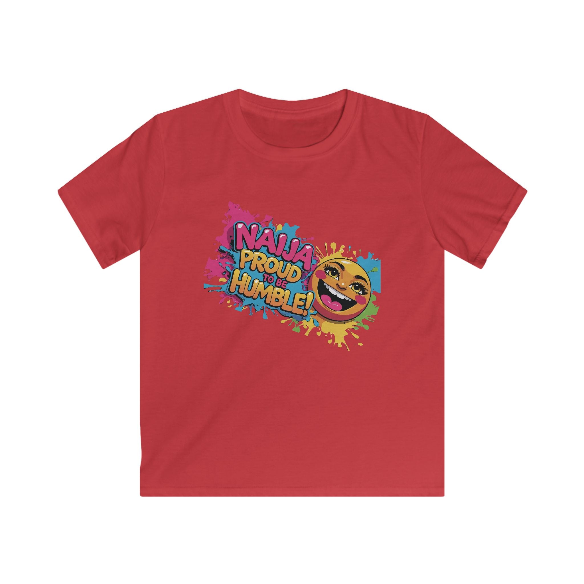 Naija Proud To Be Humble, Kids Unisex T-shirt