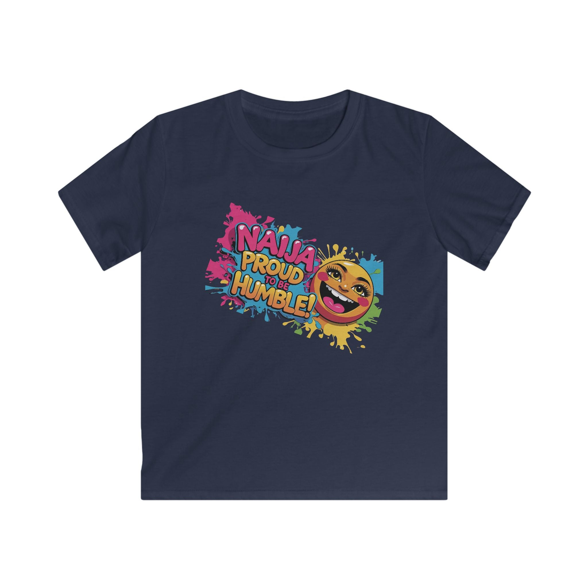 Naija Proud To Be Humble, Kids Unisex T-shirt