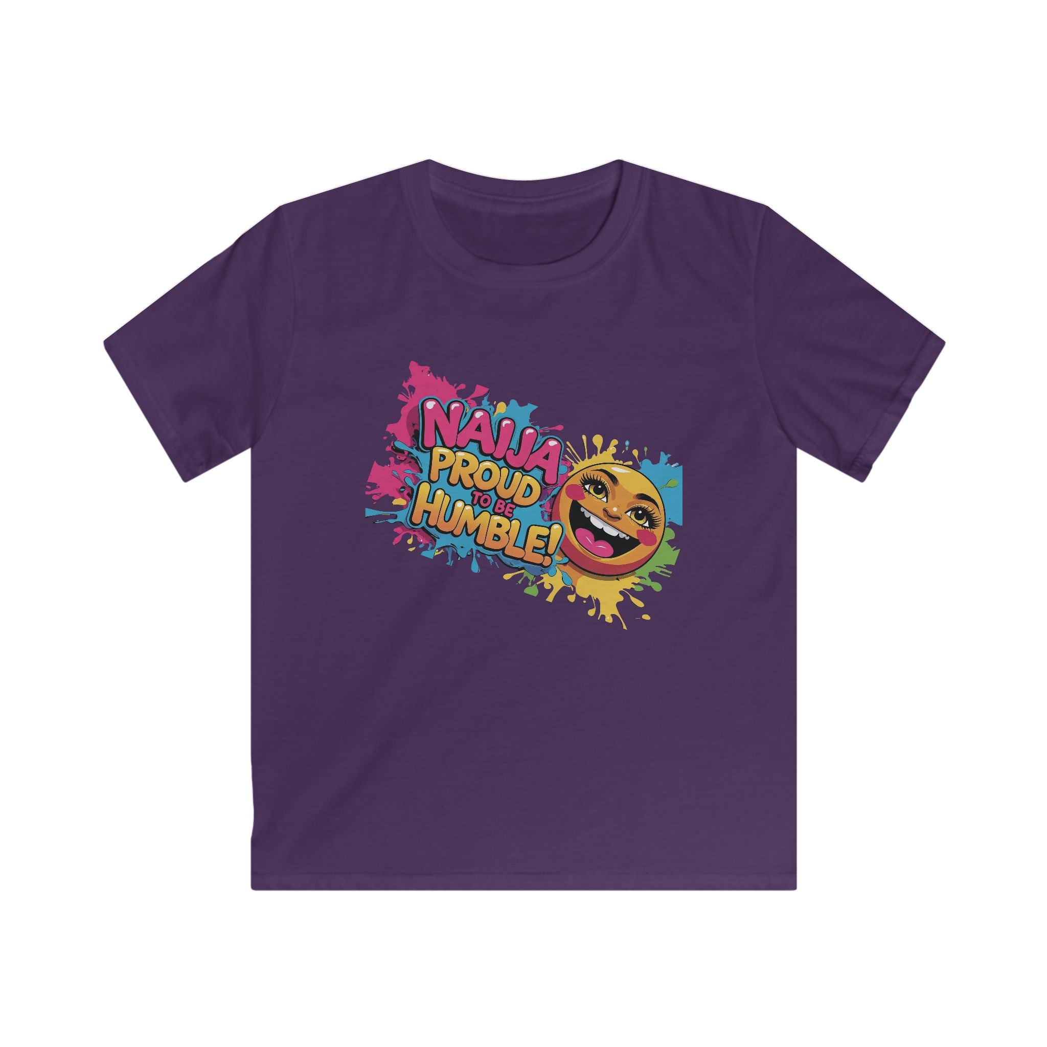 Naija Proud To Be Humble, Kids Unisex T-shirt