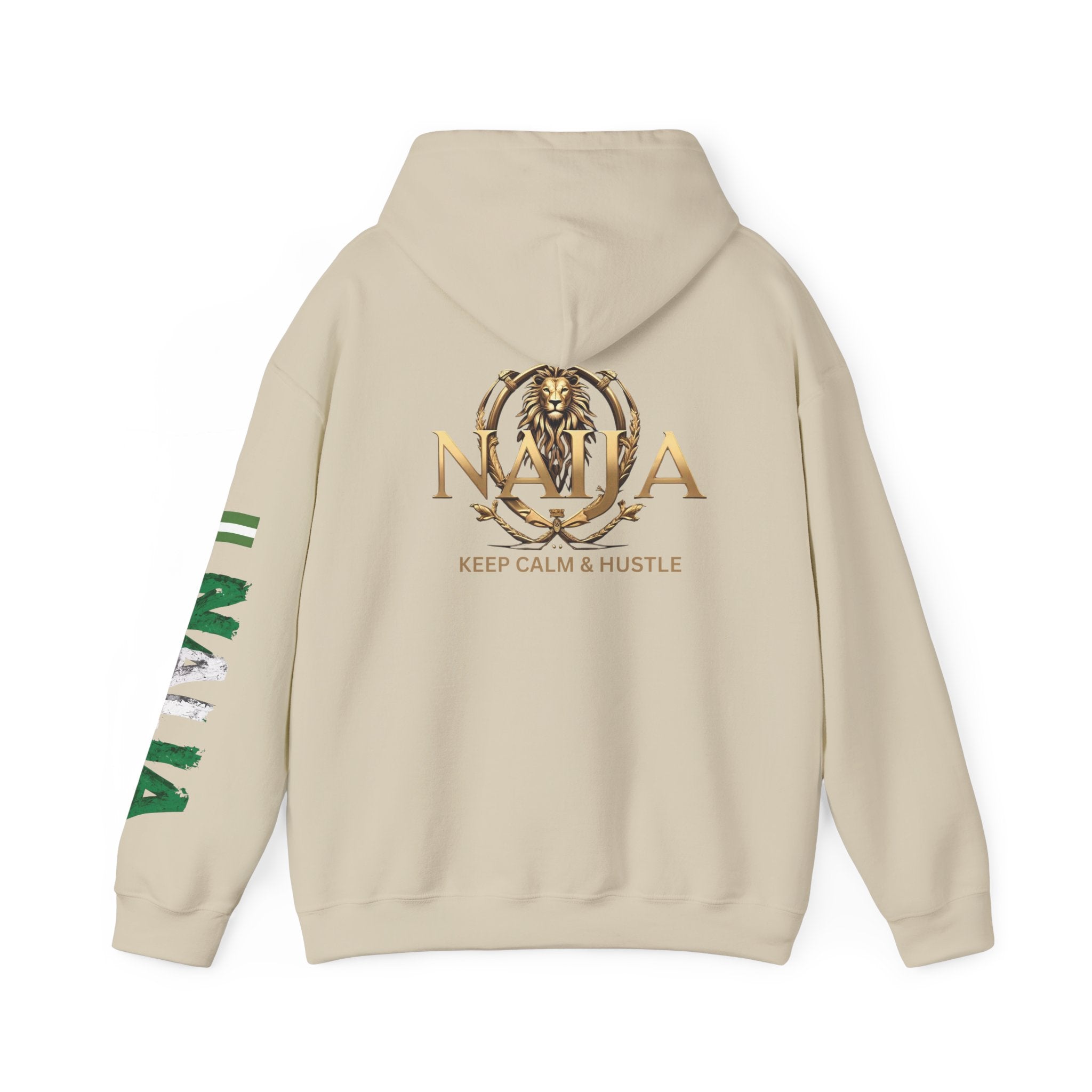Naija Keep Calm & Hustle Hoodie
