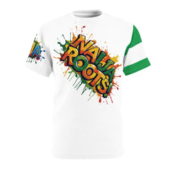 Naija Roots Unisex T-shirt - Naija Of Course Fashion, White stitching