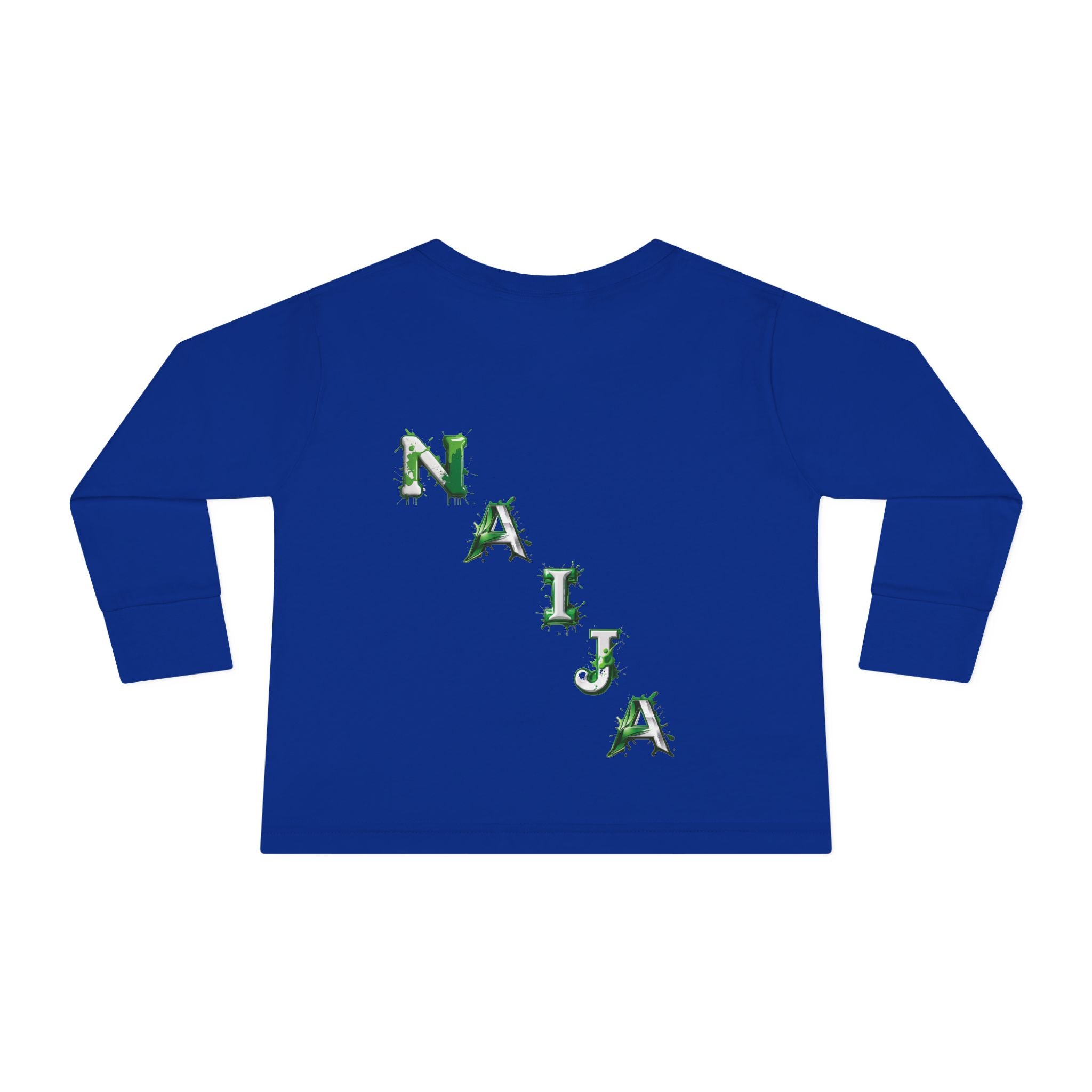 Naija Papa’s No Dey Take Dem Pickin Play, Toddler Long Sleeve T-shirt