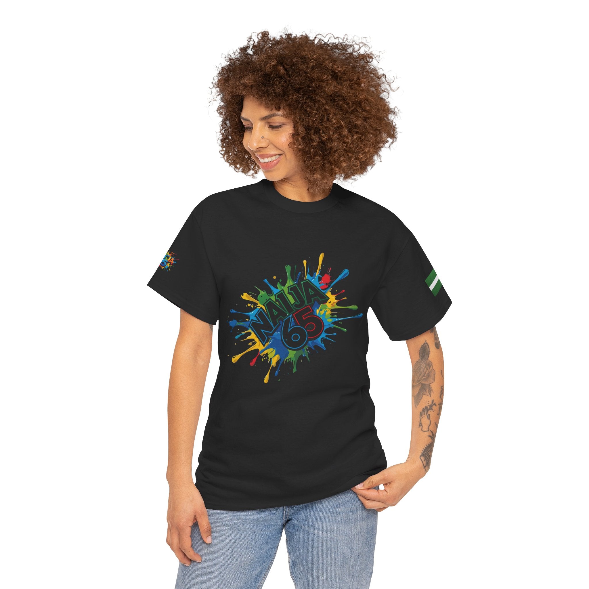 Naija 65TH Independence Unisex Cotton T-shirt