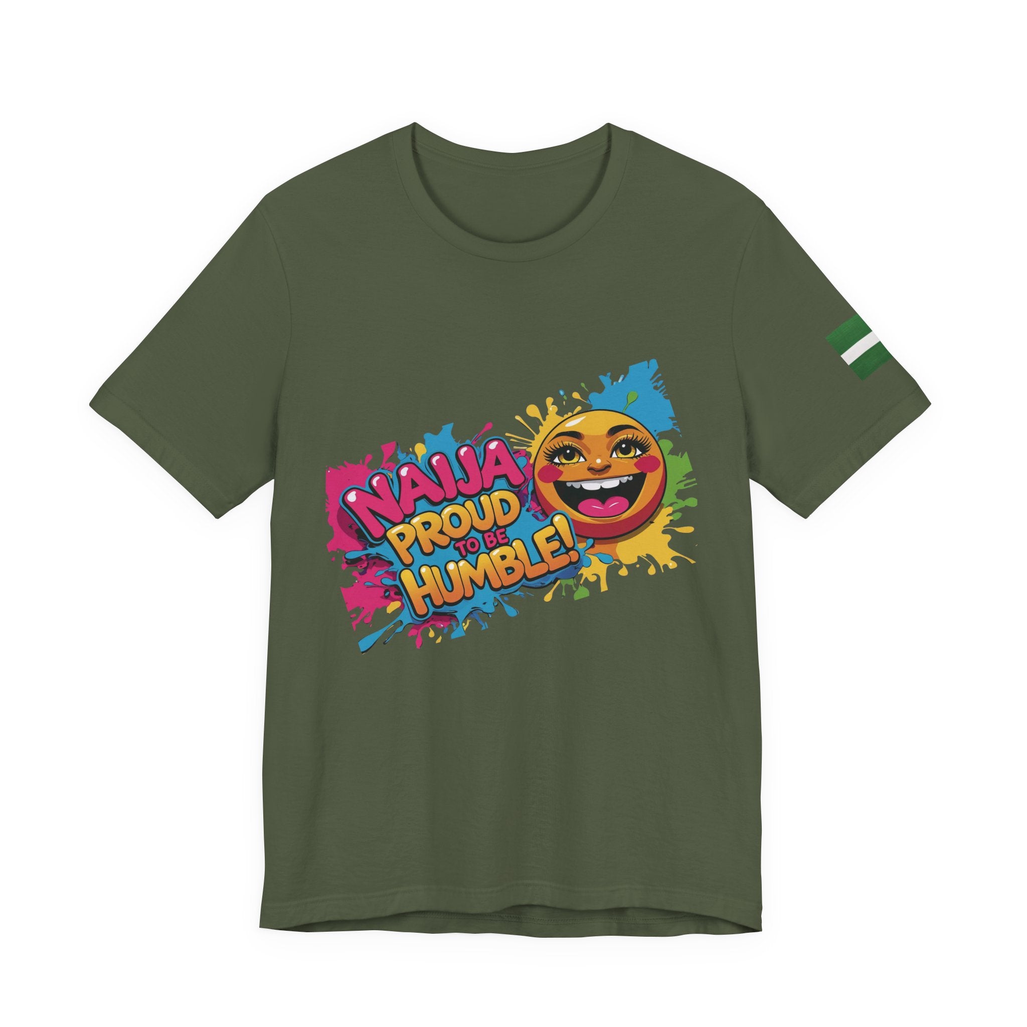 Naija- Proud To Be Humble! Unisex T-shirt