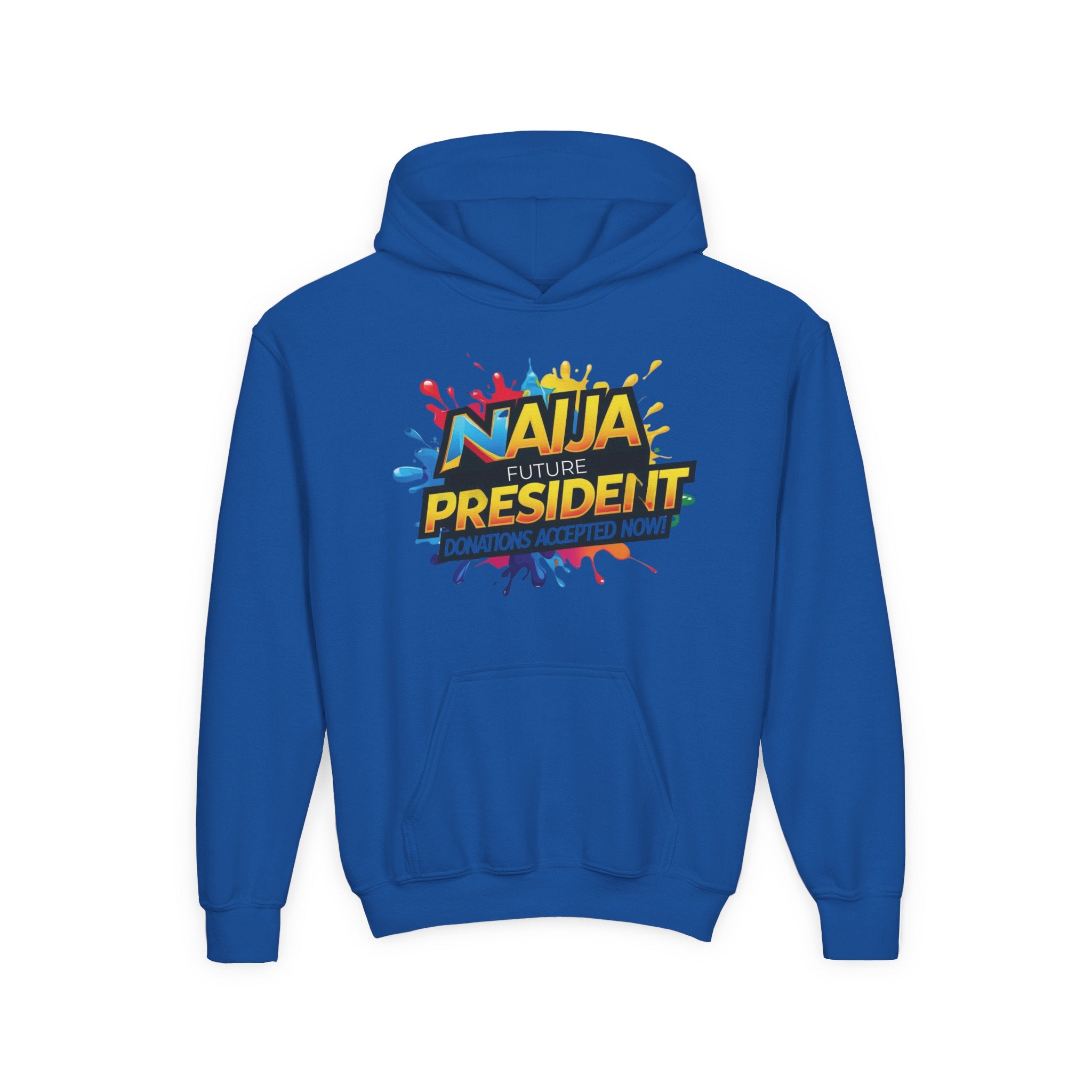 Naija Future President Kids Hoodie Unisex
