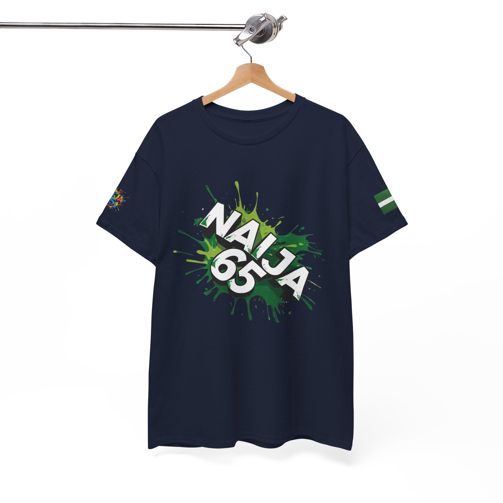 Naija 65TH INDEPENDENCE CELEBRATION Unisex Cotton T-shirt