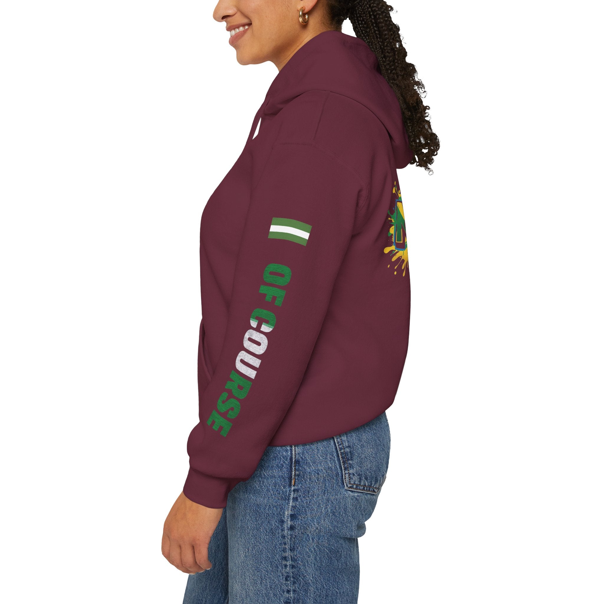 Nigeria Of Course, Naija - 4 Life , Hoodie