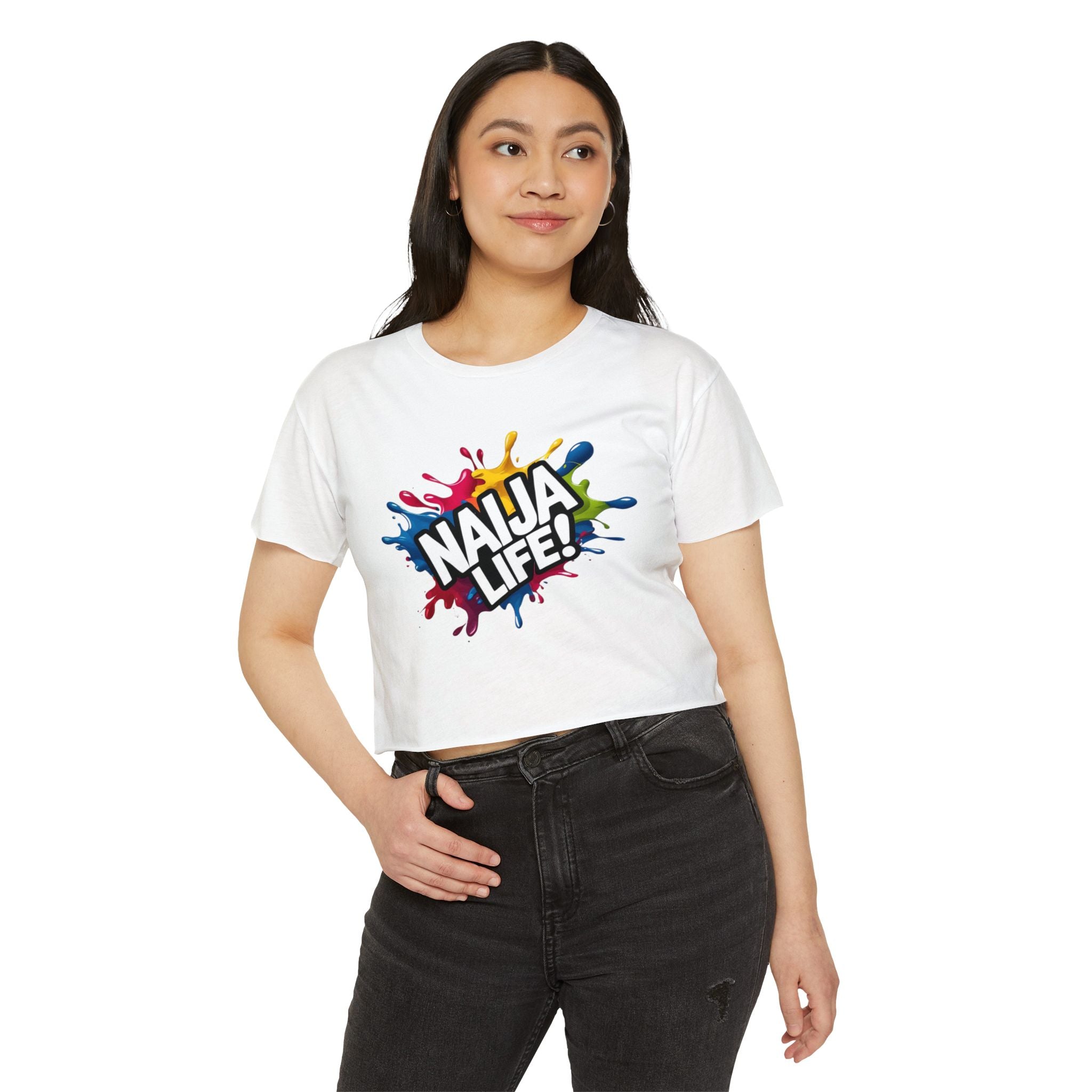 Naija Life, Women’s Crop Top