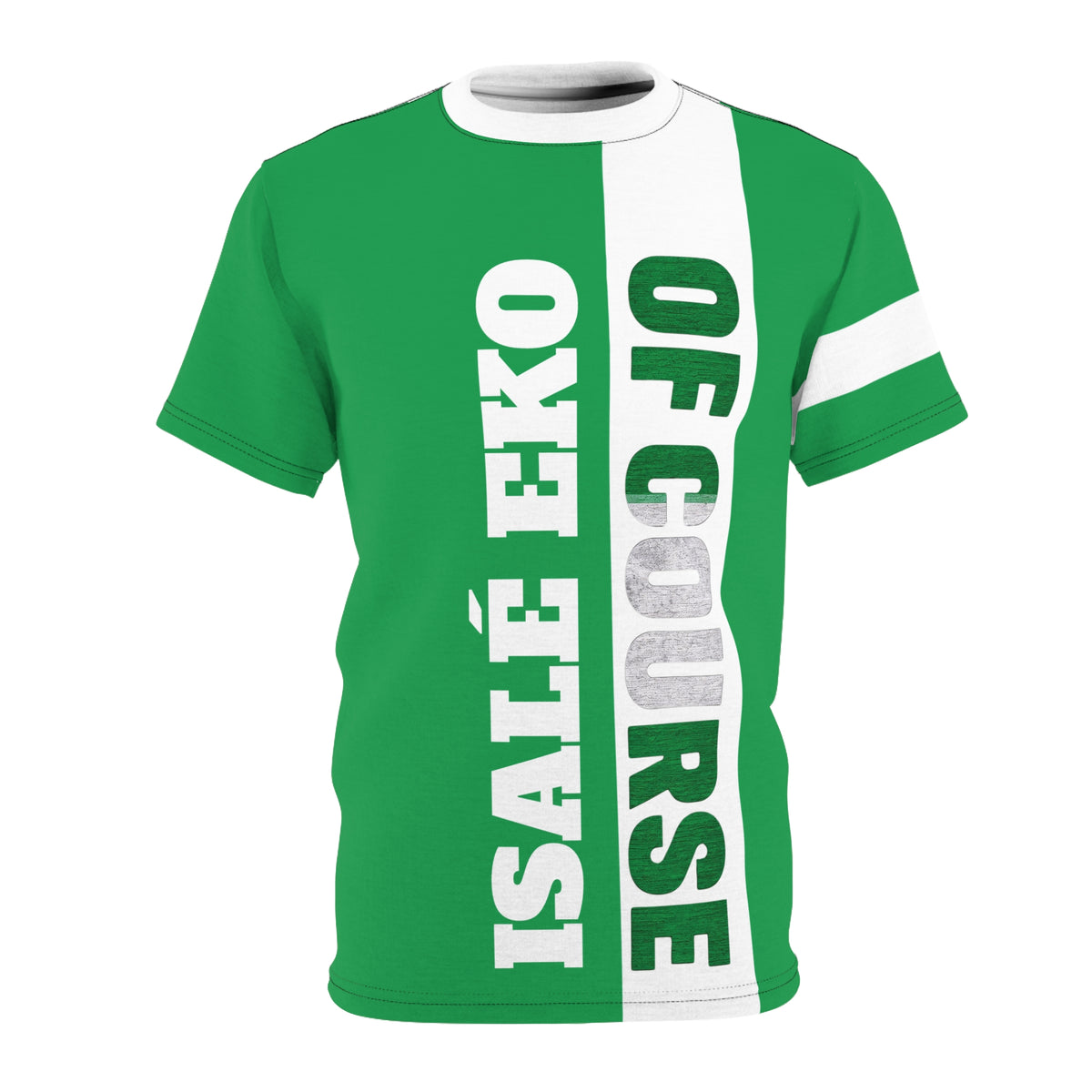 Isale Eko Of Course, Unisex Cut & Sew T-shirt