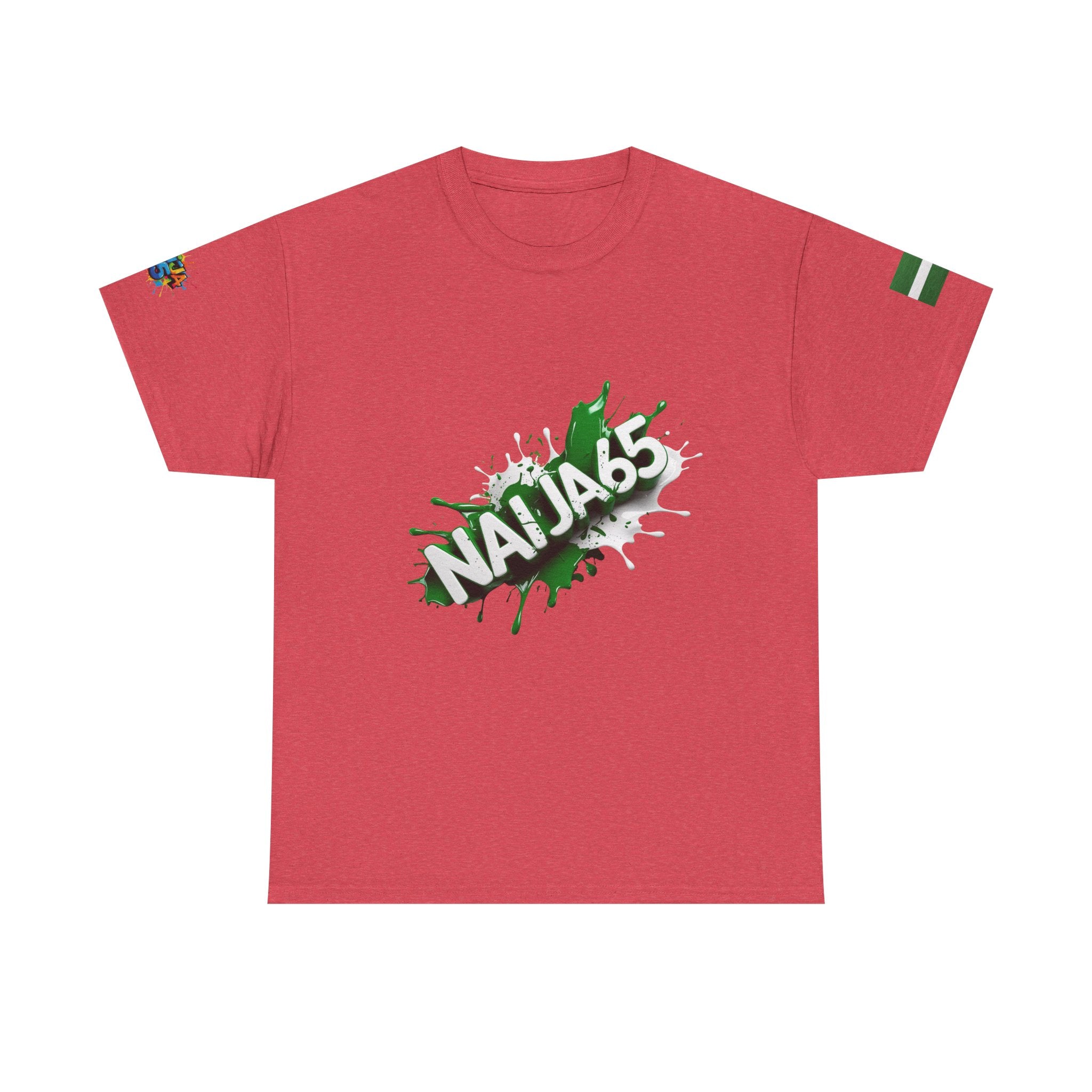 Naija 65TH INDEPENDENCE CELEBRATION Day - Unisex Cotton T-shirt