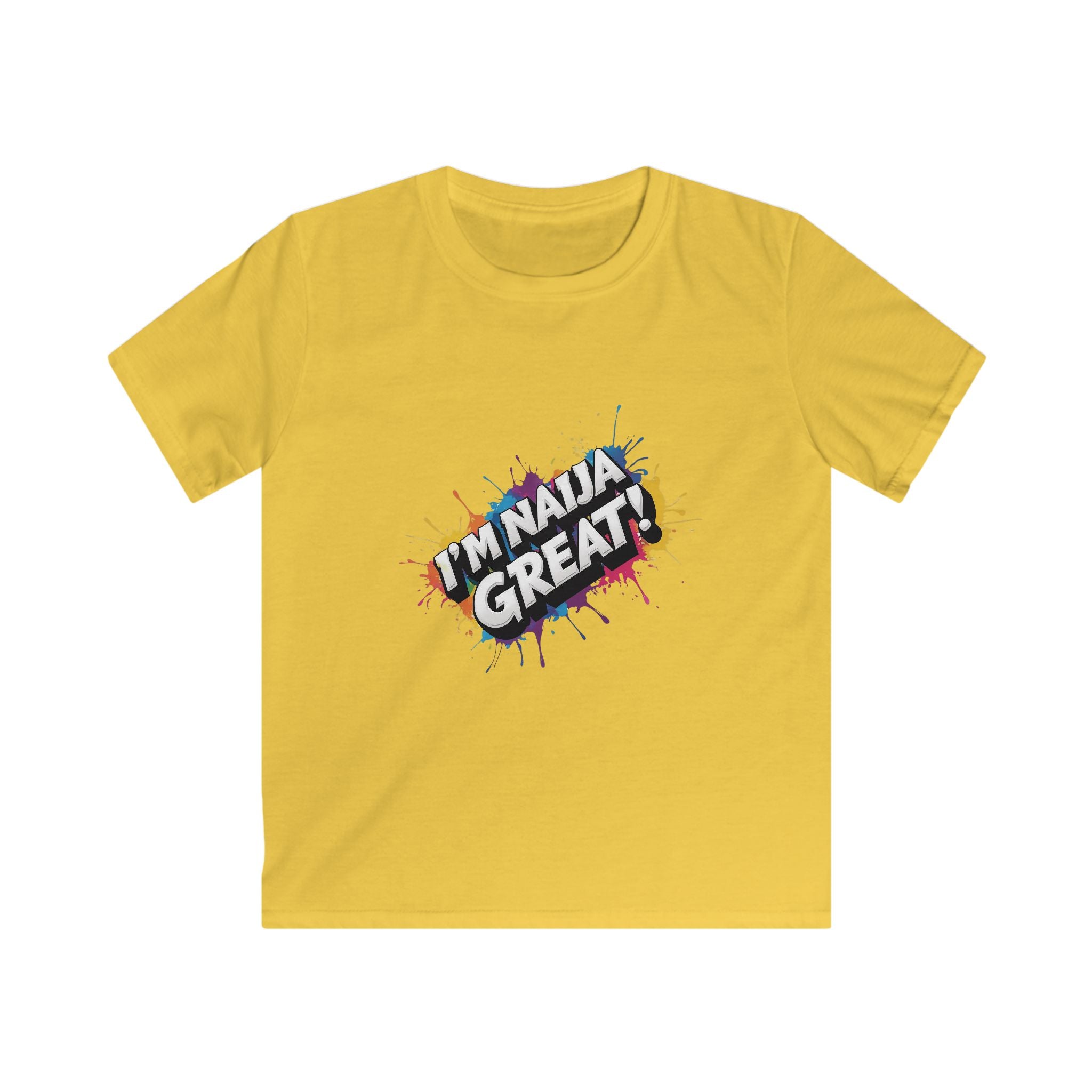 I'm Naija Great, Kids Unisex T-Shirt