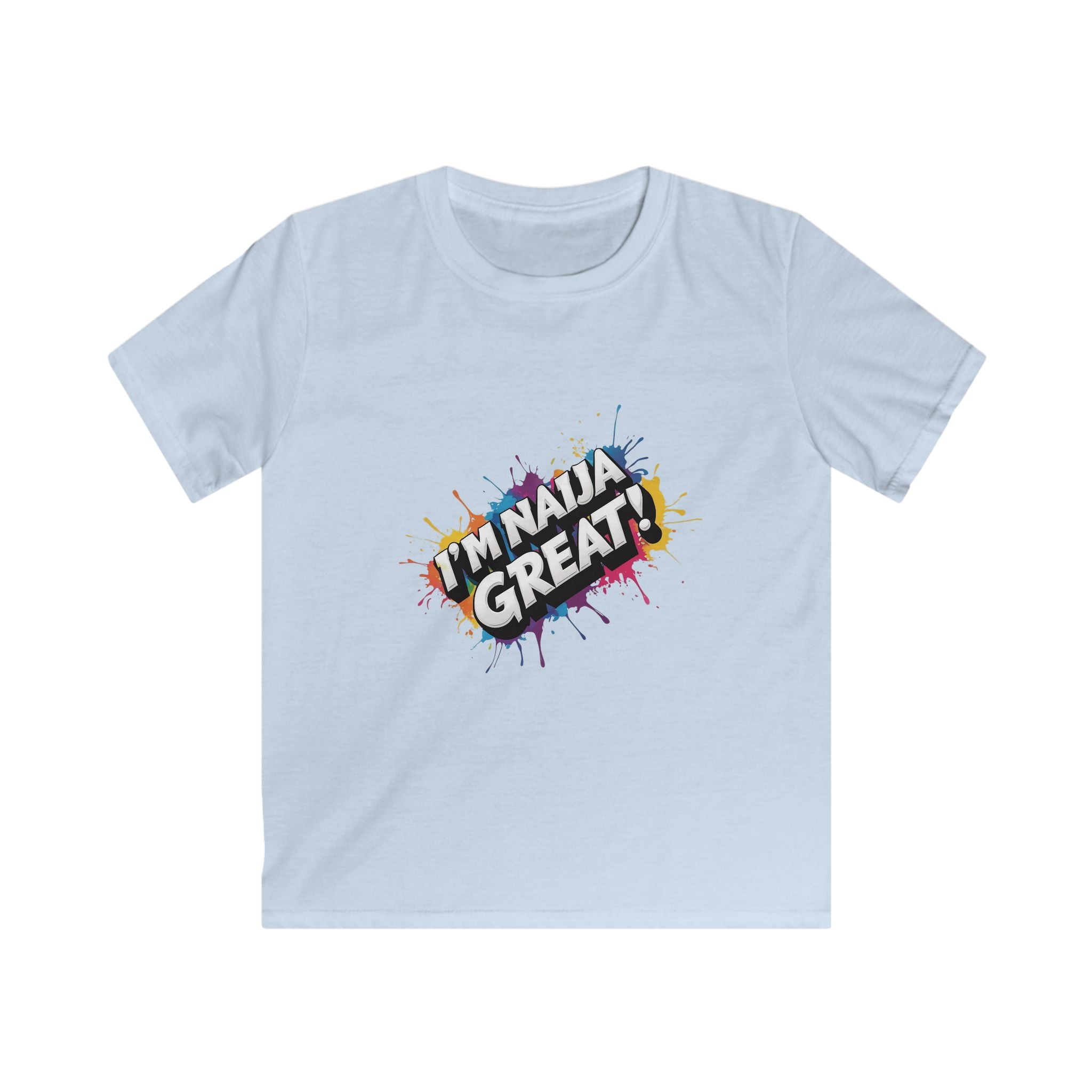 I'm Naija Great, Kids Unisex T-Shirt