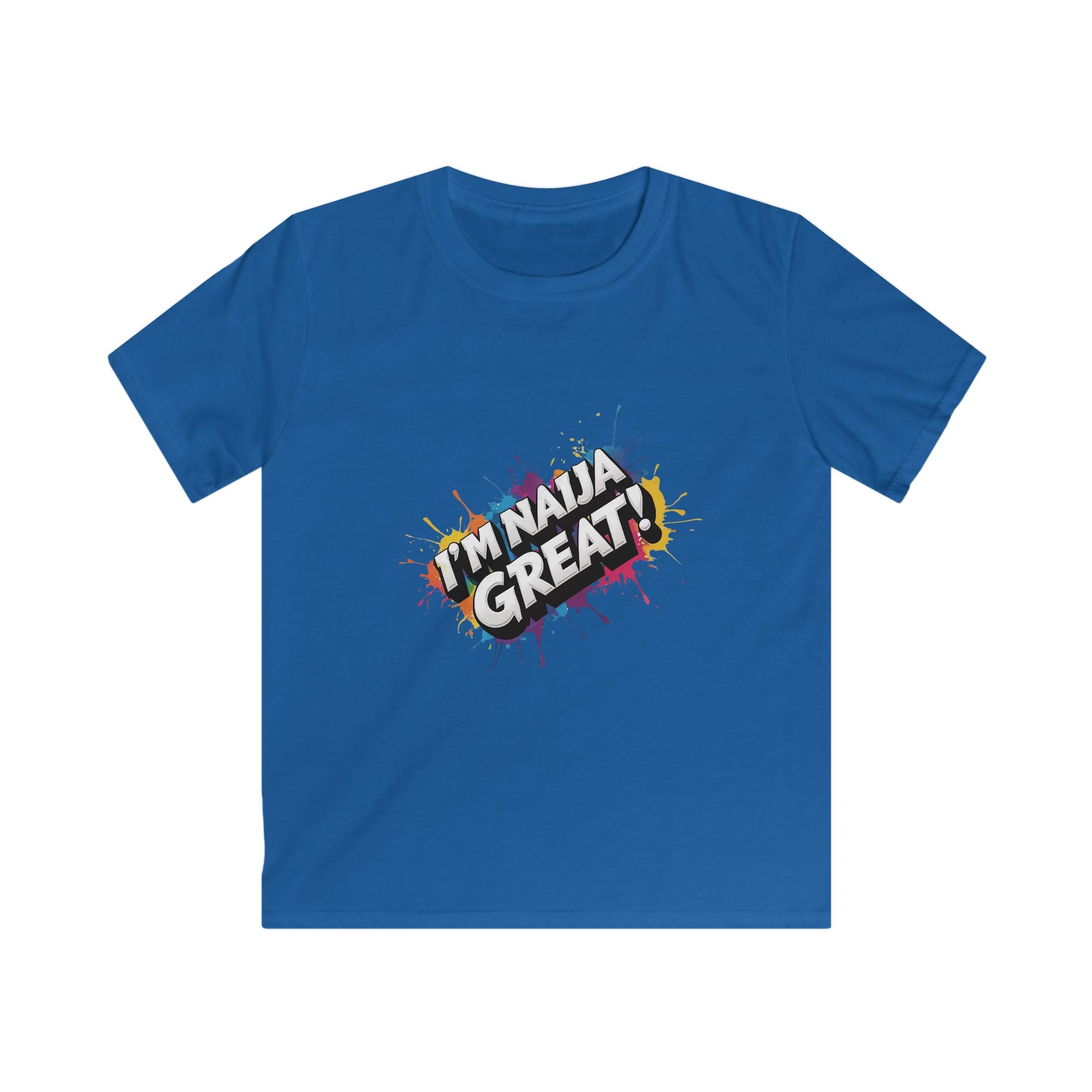 I'm Naija Great, Kids Unisex T-Shirt